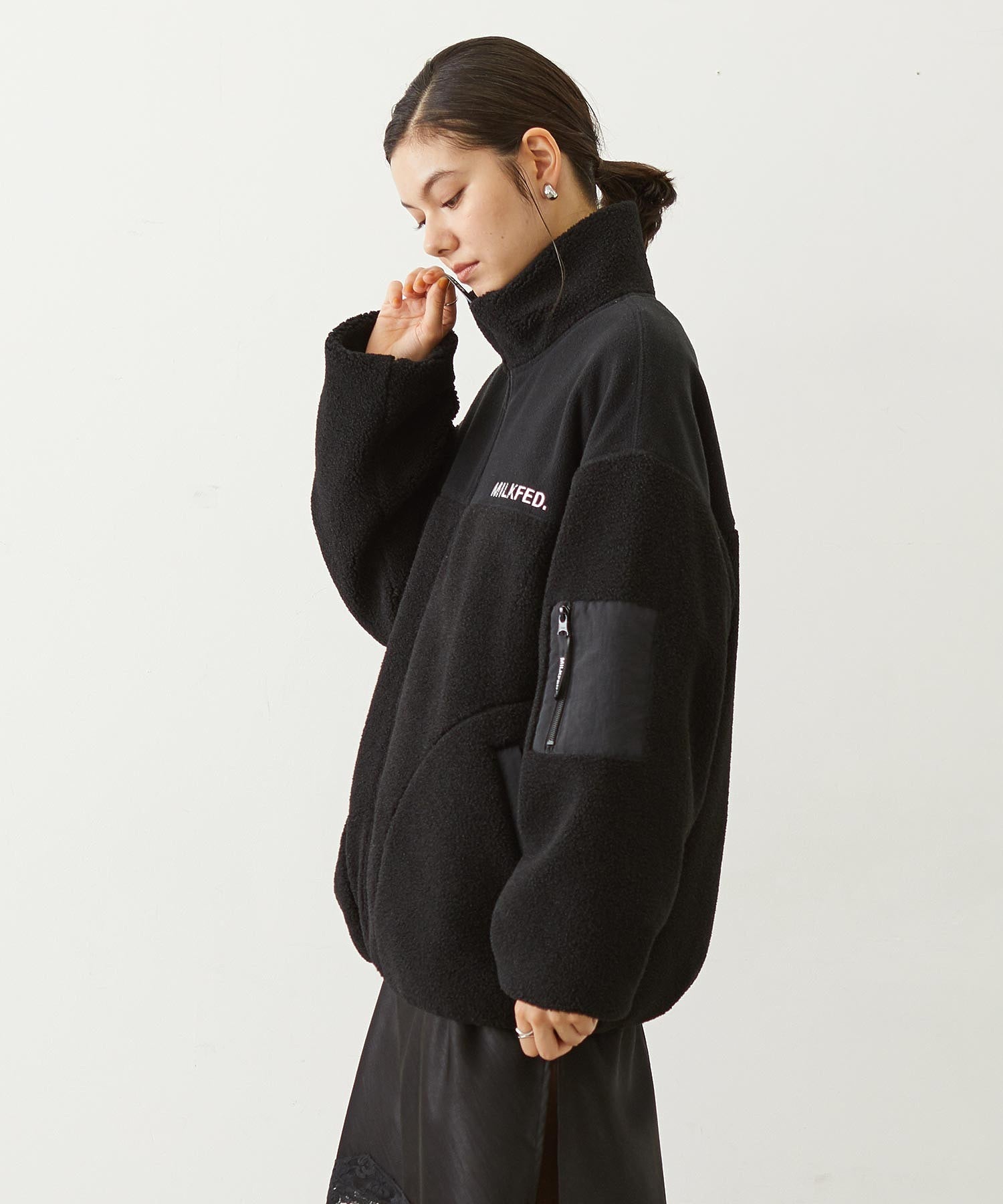 BAR LOGO BOA JACKET