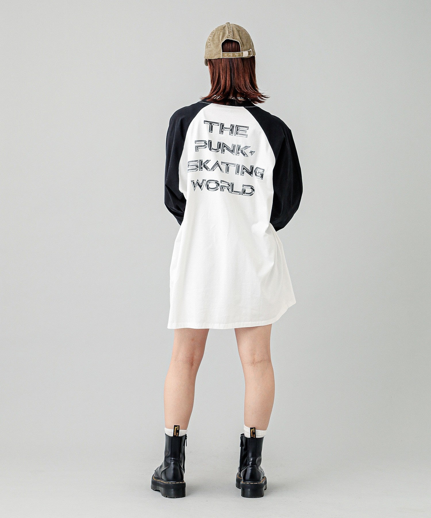 METAL LOGO B/B BIG TEE DRESS