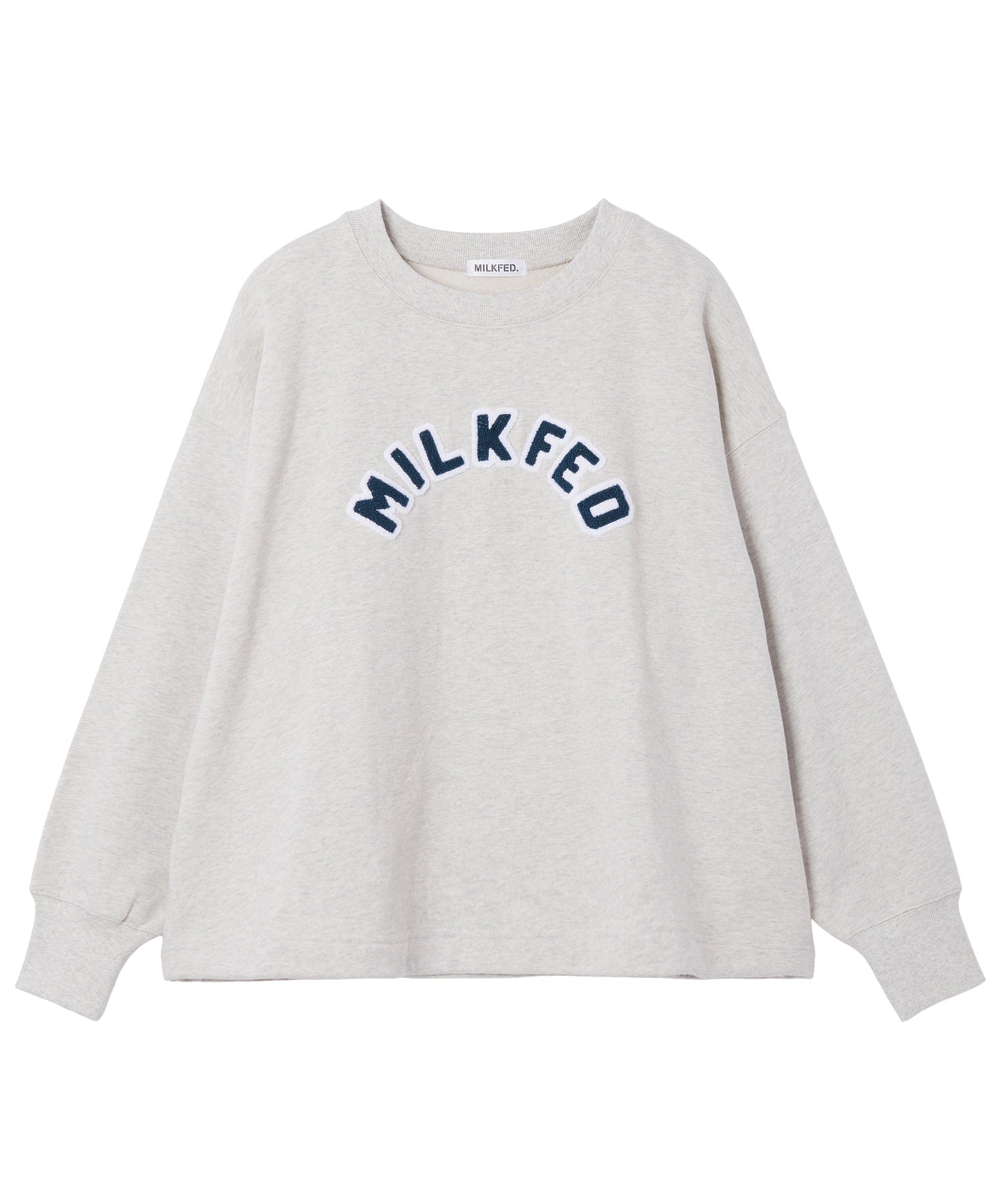 PATCH DRAWSTRING BIG SWEAT TOP