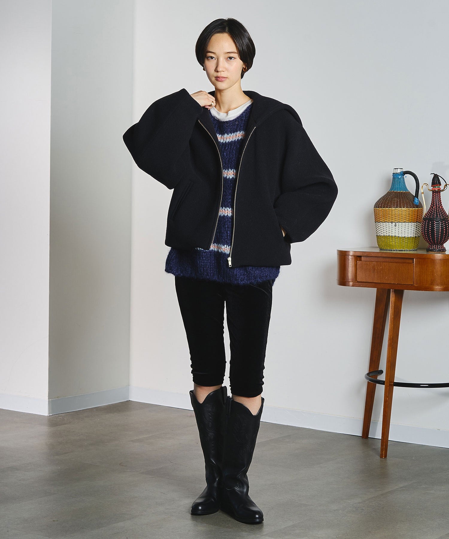 model:166cm 着用サイズ:ONE SIZE