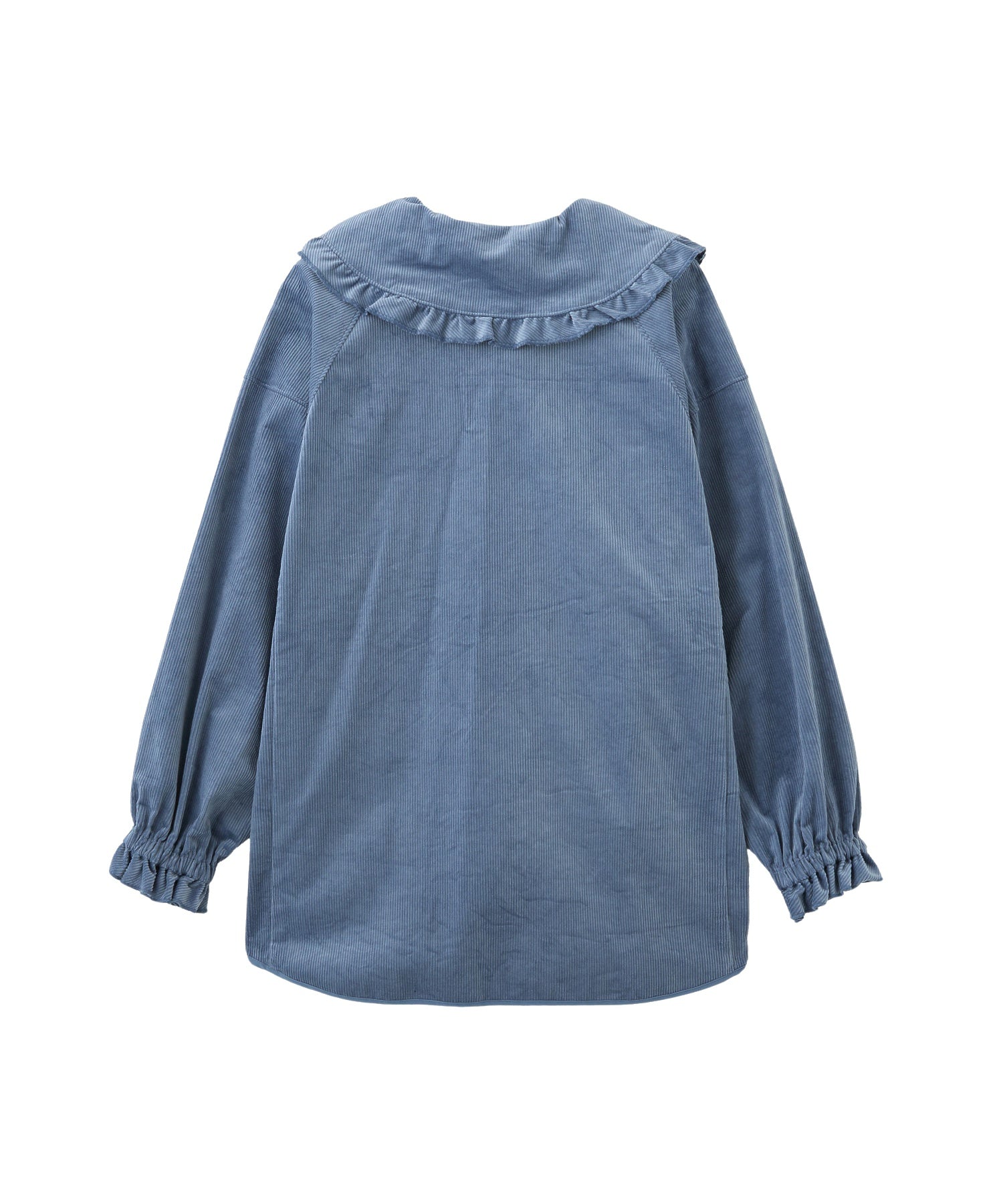 BIG COLLAR CORDUROY SHIRT