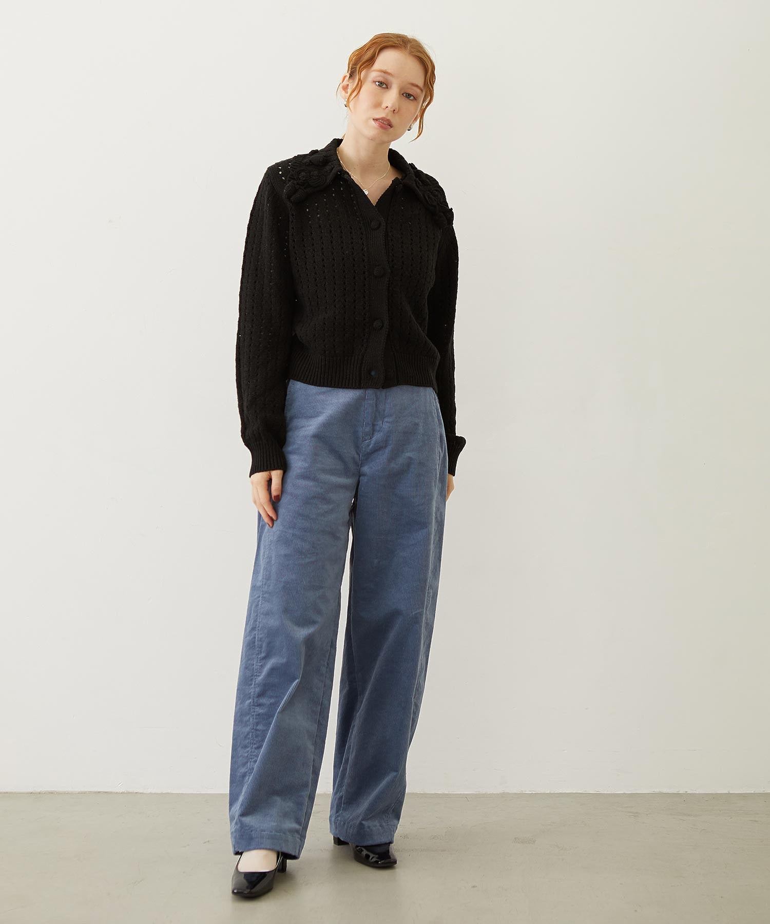 STRAWBERRY KNIT CARDIGAN