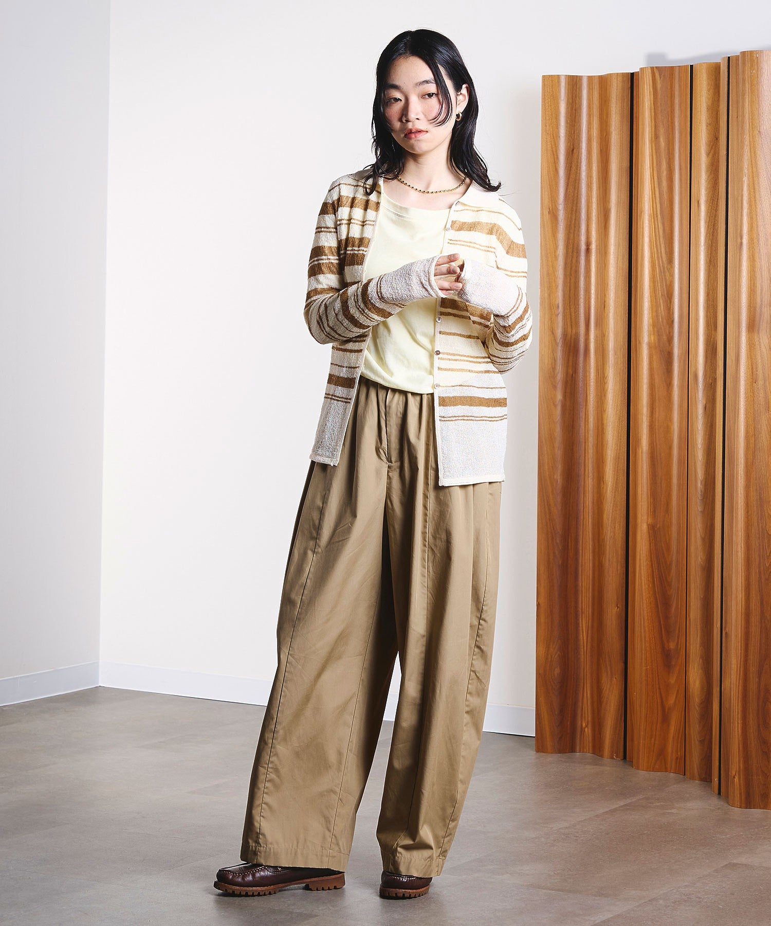 model:165cm 着用サイズ:M