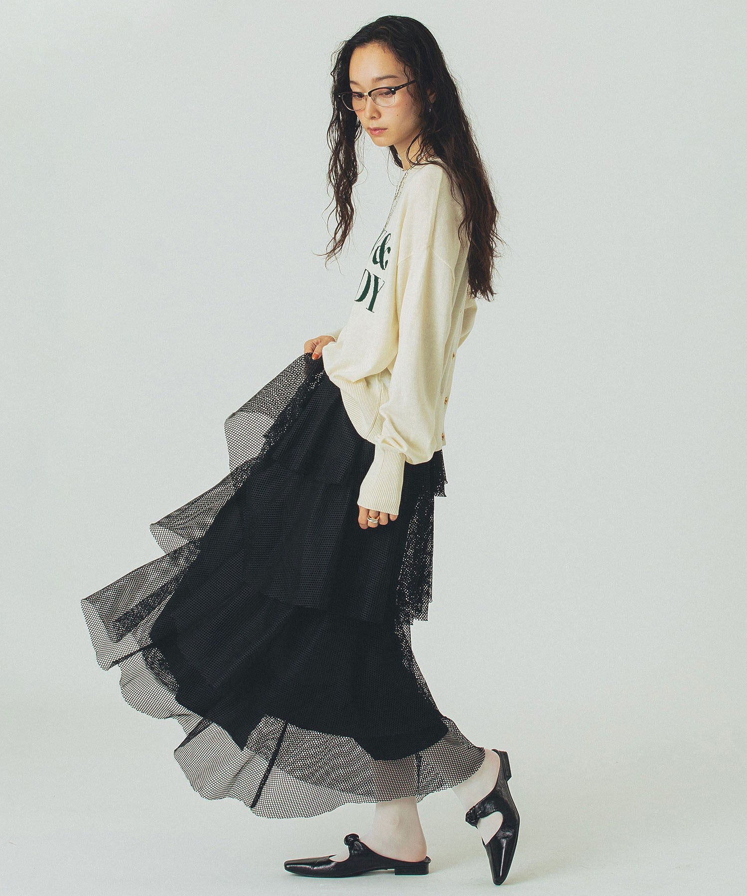 model:161cm 着用サイズ:ONE SIZE