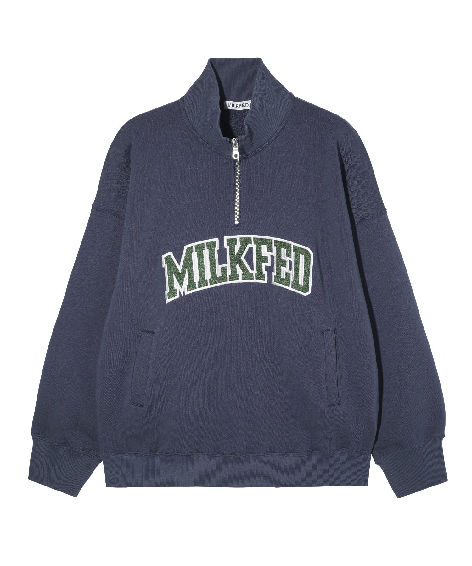 COLLEGE LOGO HALF ZIP TOP