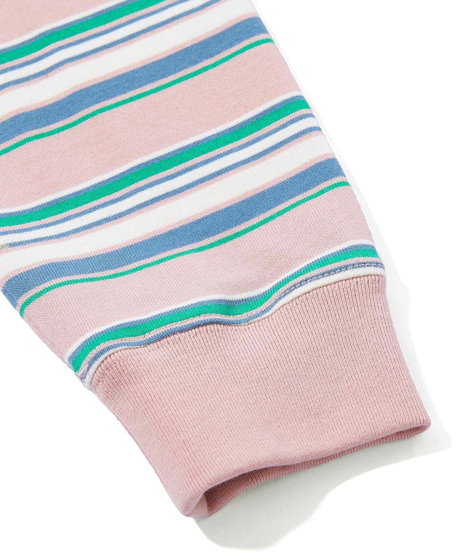 THREE PATTERN STRIPE L/S TOP