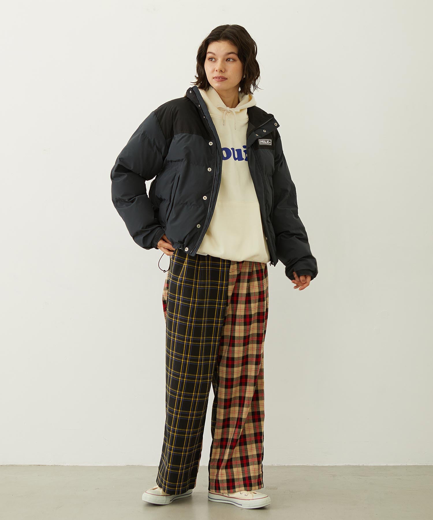 BAR PATCH PUFFER JACKET