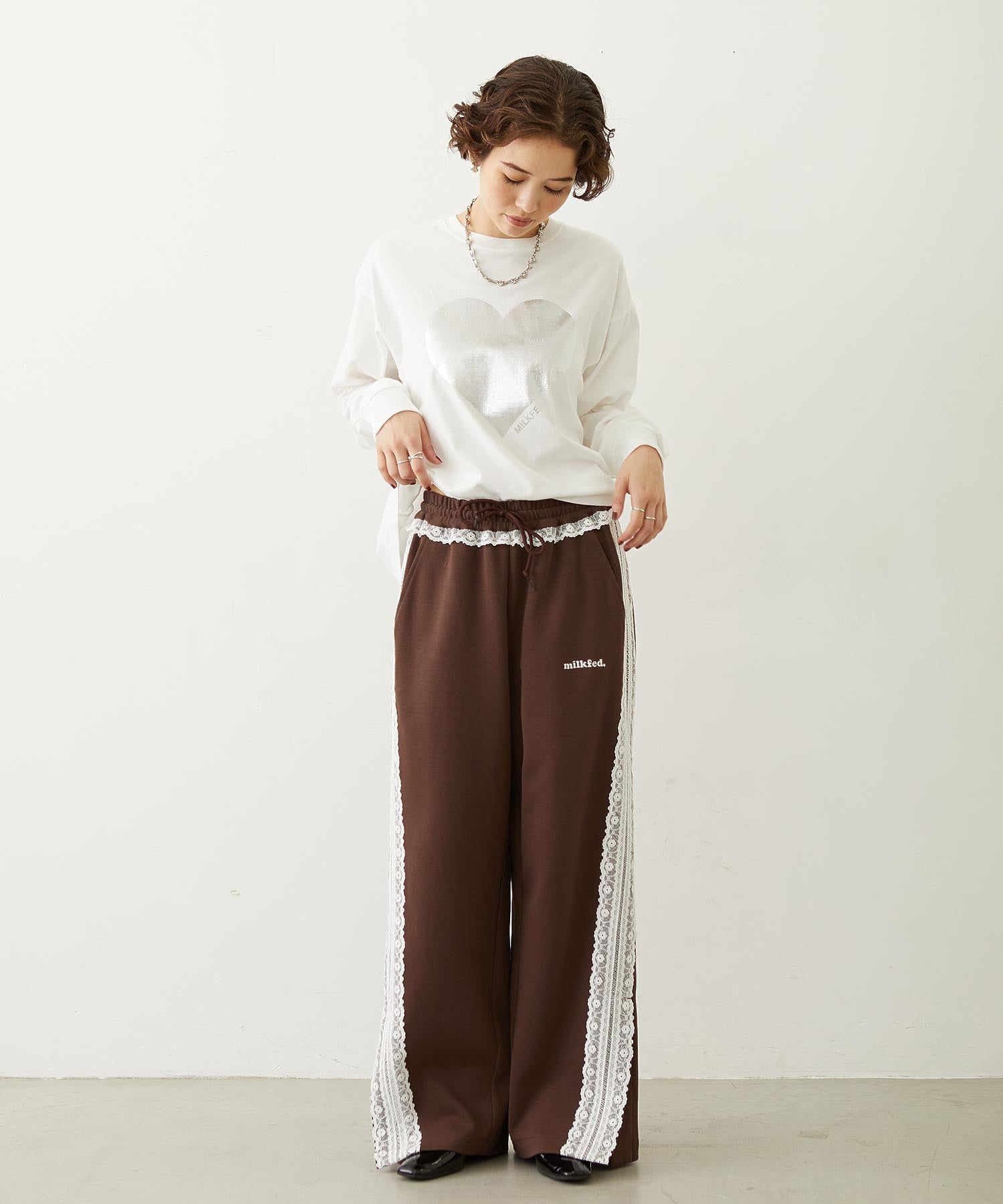 LACE LINE PANTS