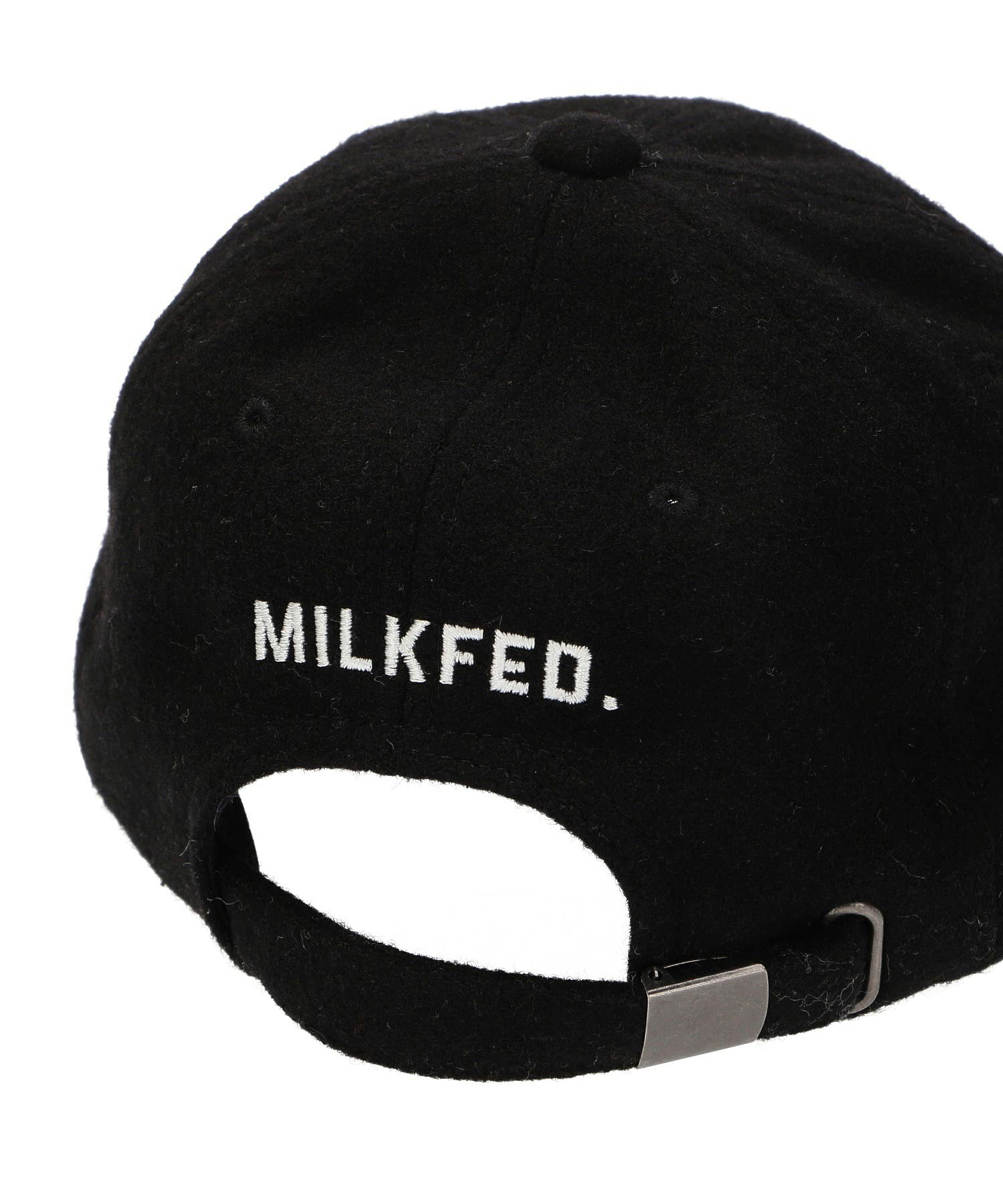 CHENILLE LOGO EMBROIDERY MELTON CAP