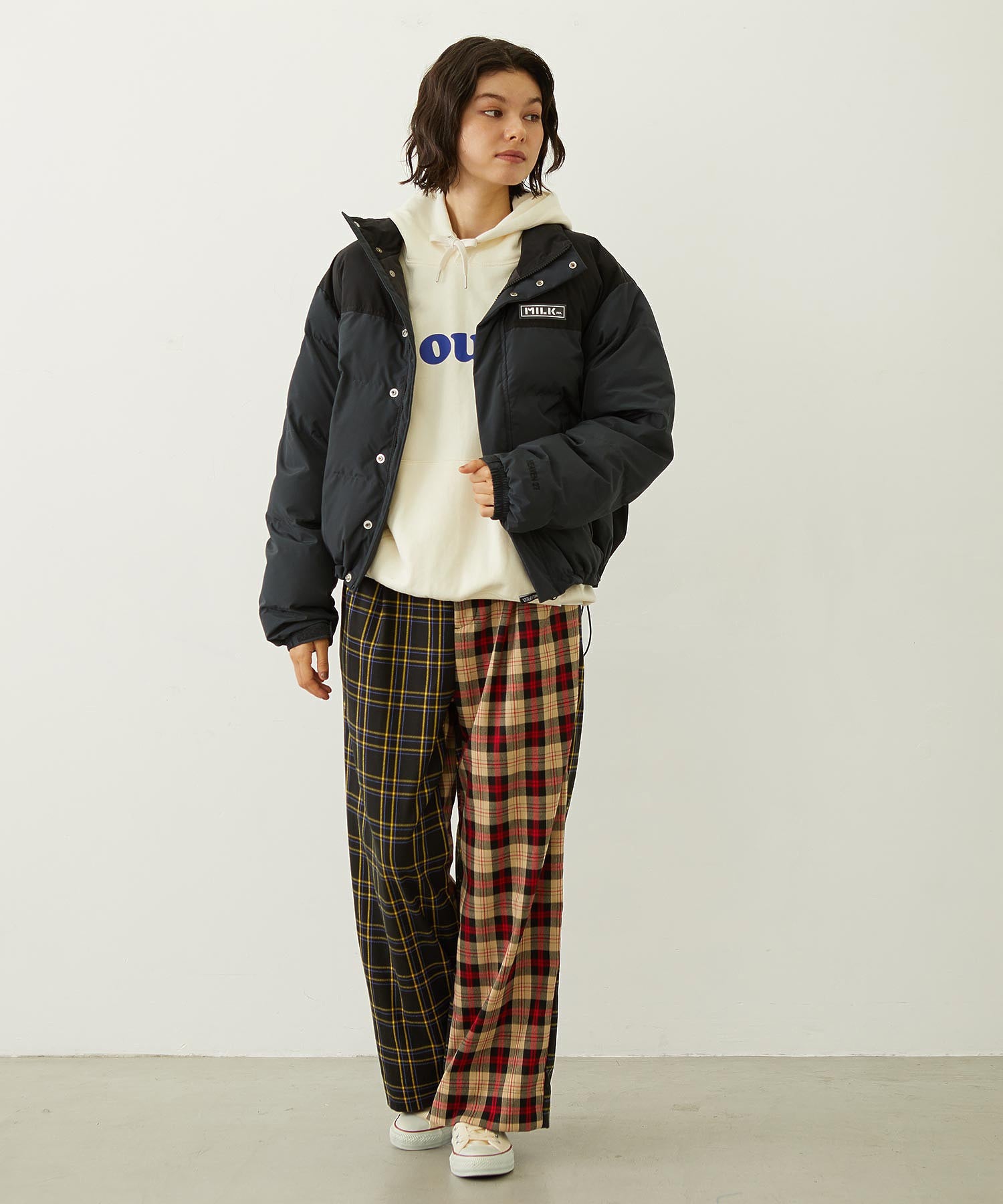 BAR PATCH PUFFER JACKET