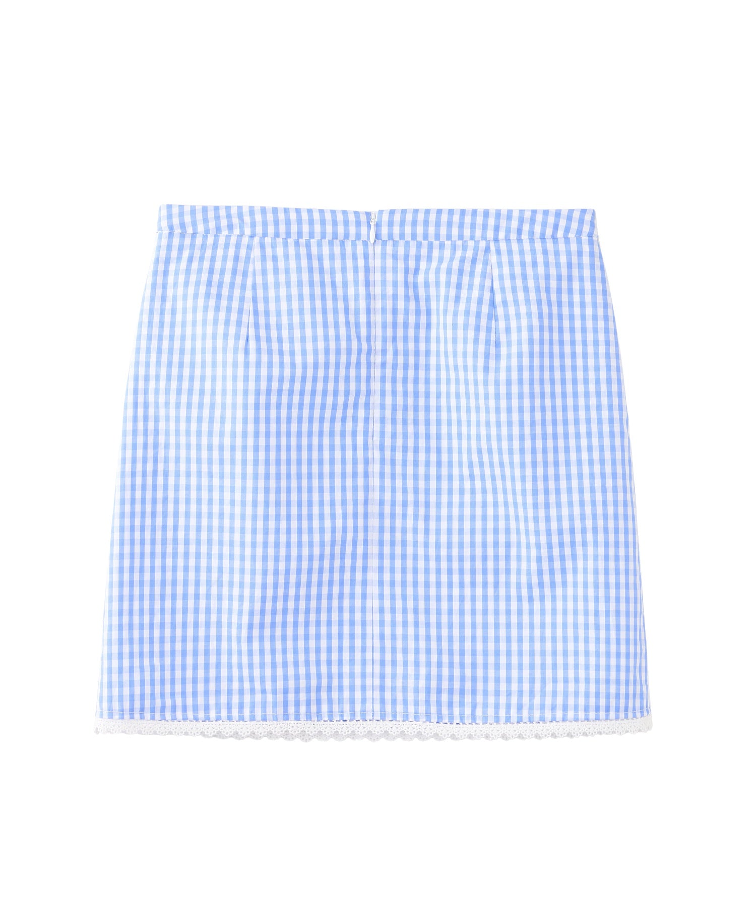 GINGHAM MINI SKIRT