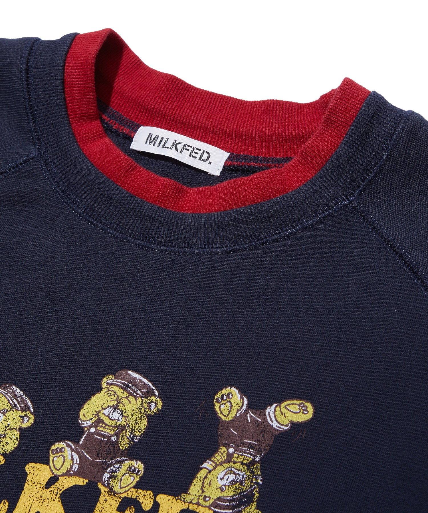M.FEDDY DOUBLE COLLAR SWEAT TOP