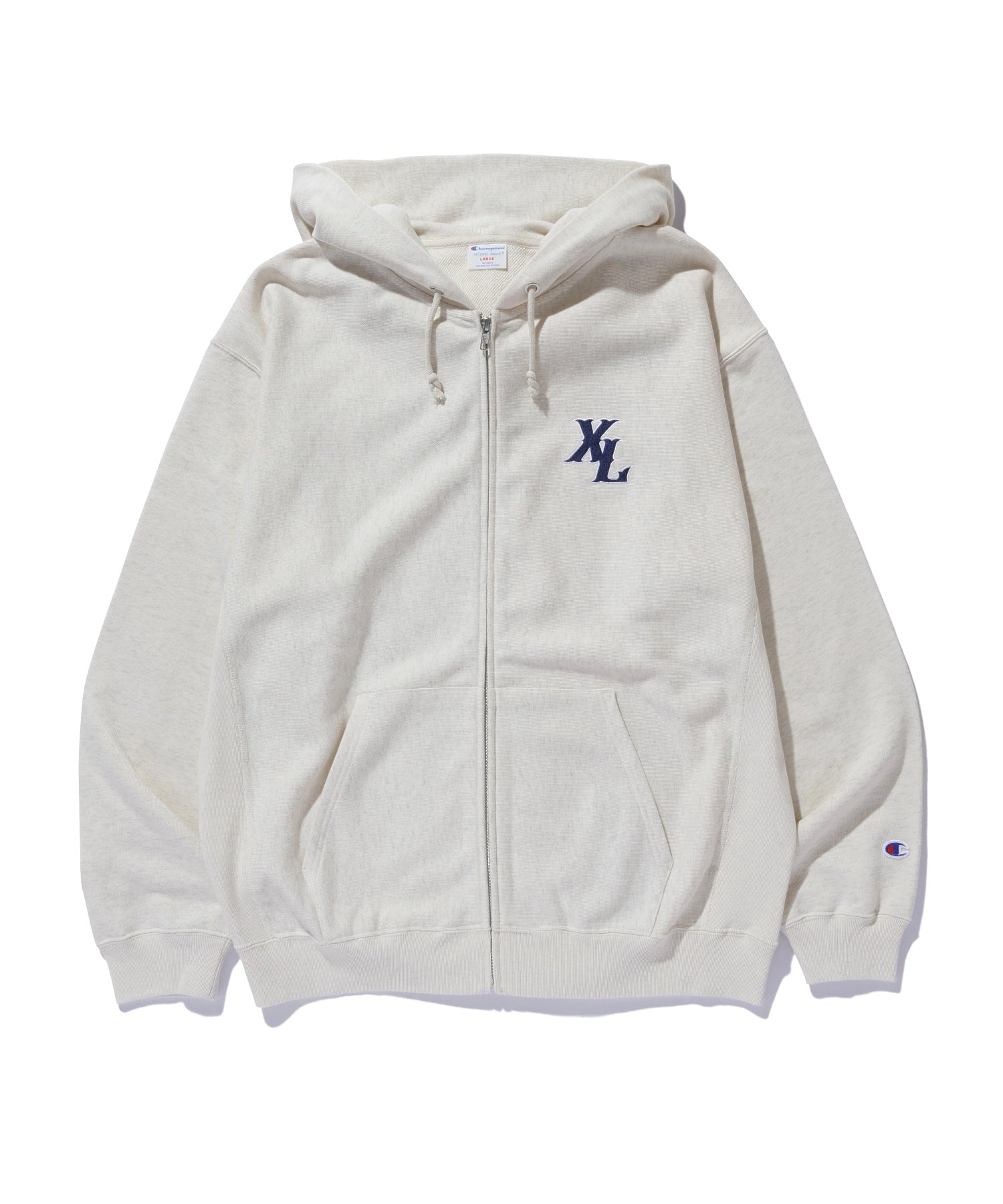 XLARGE×Champion ZIP UP HOODED SWEATSHIRT