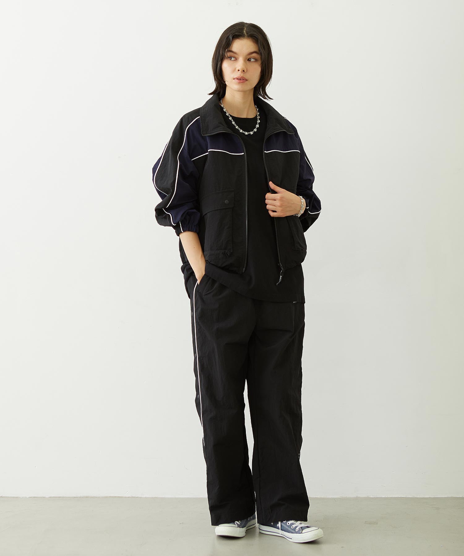 CUTOUT LOGO TRACK PANTS