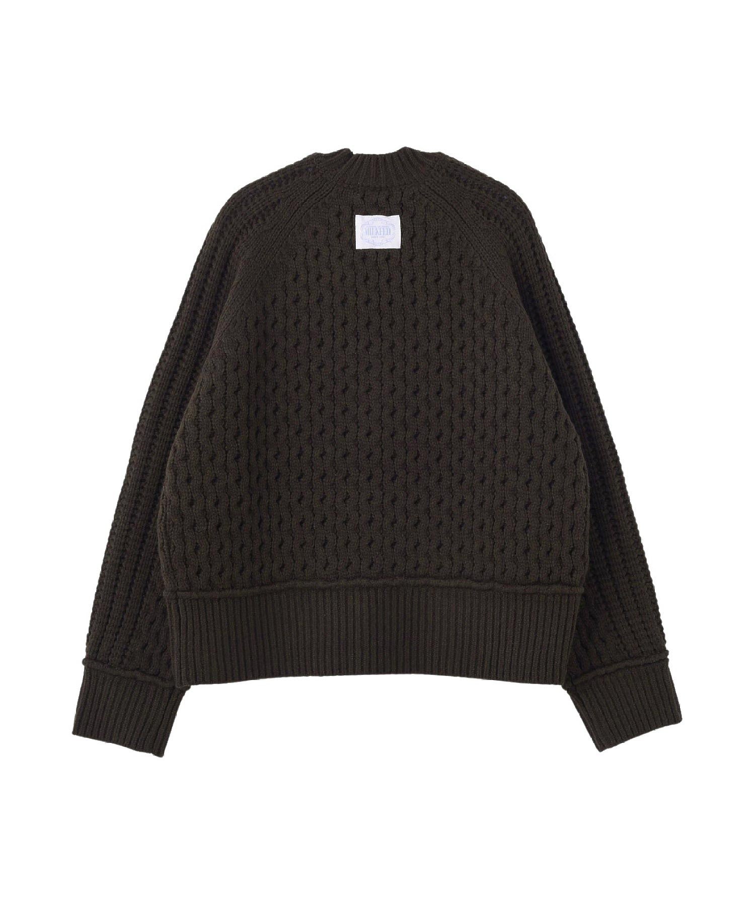CABLE KNIT CARDIGAN