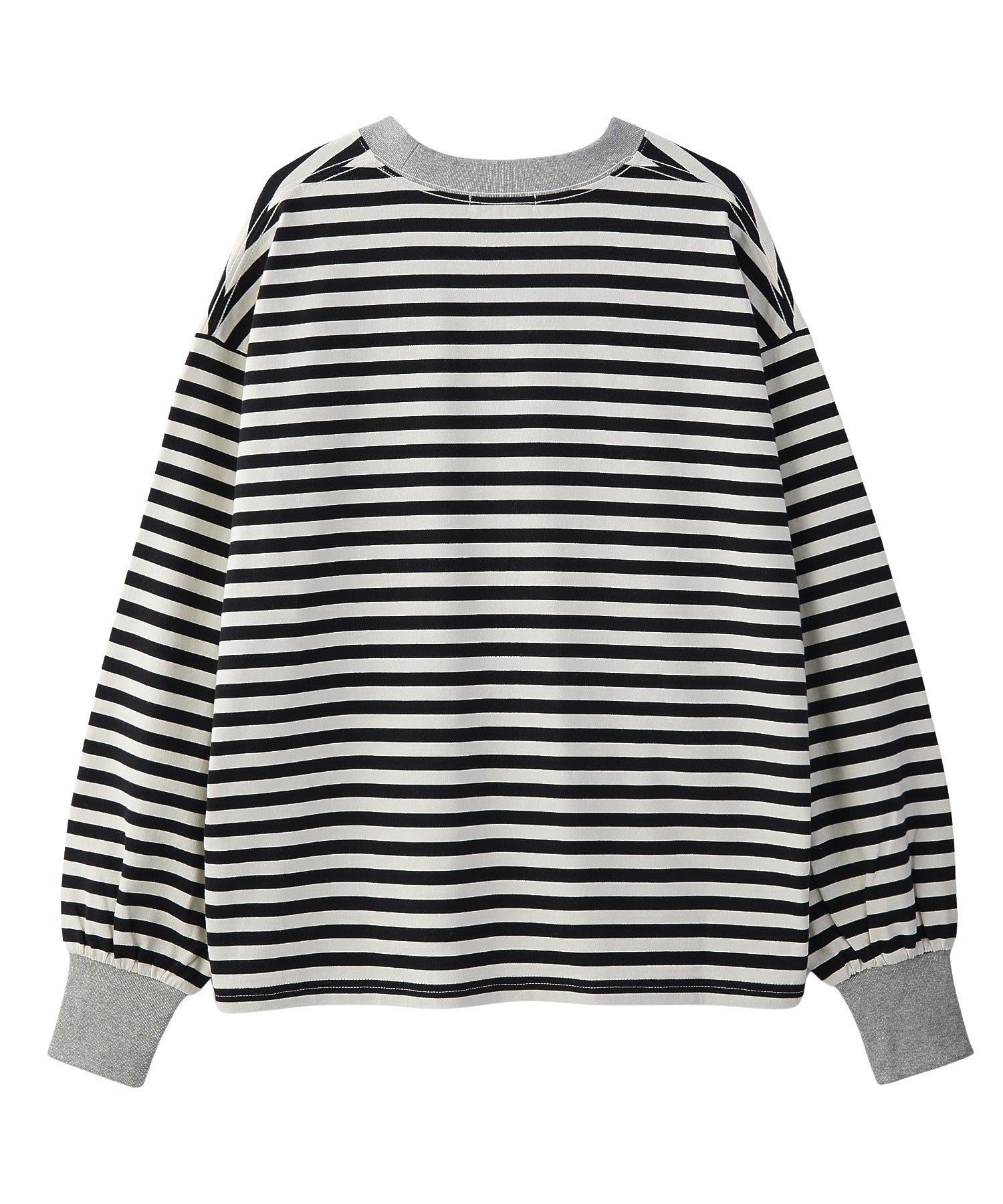 BAR LOGO STRIPED TOP