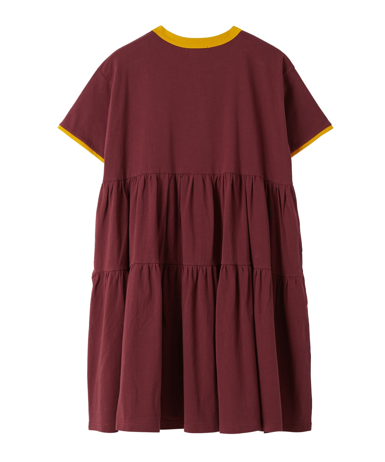 BAR LOGO TIERED DRESS