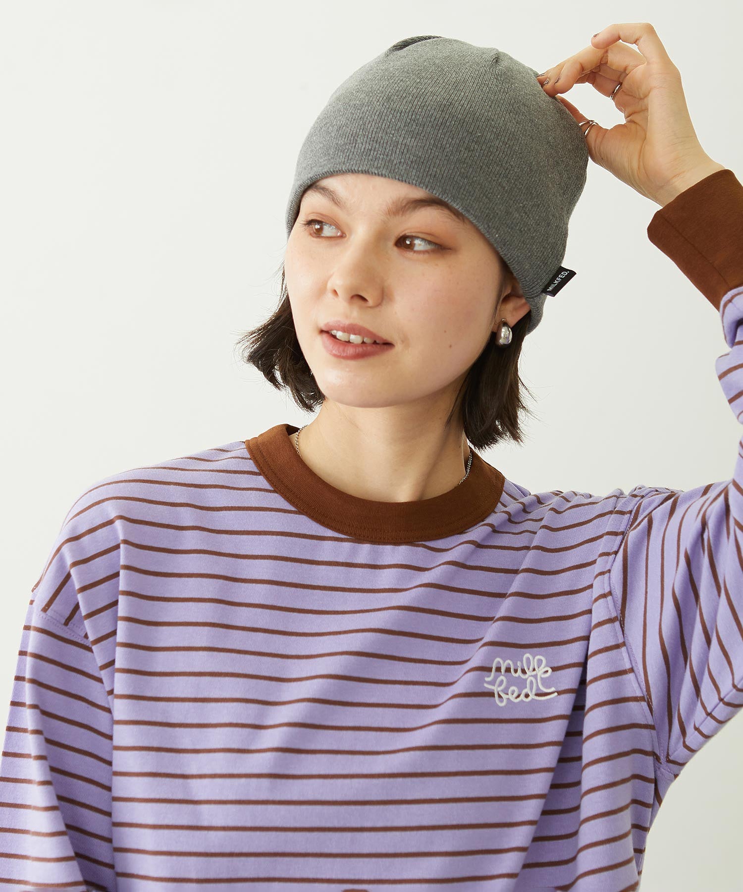 REVERSIBLE ICING KNIT CAP