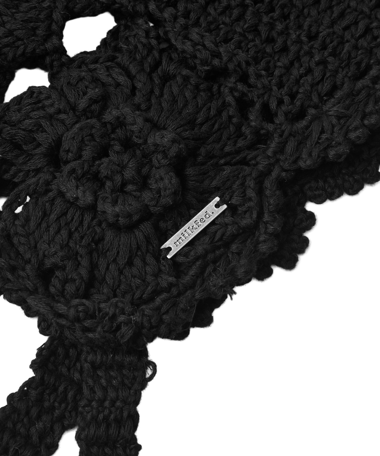 FLOWER KNIT BONNET