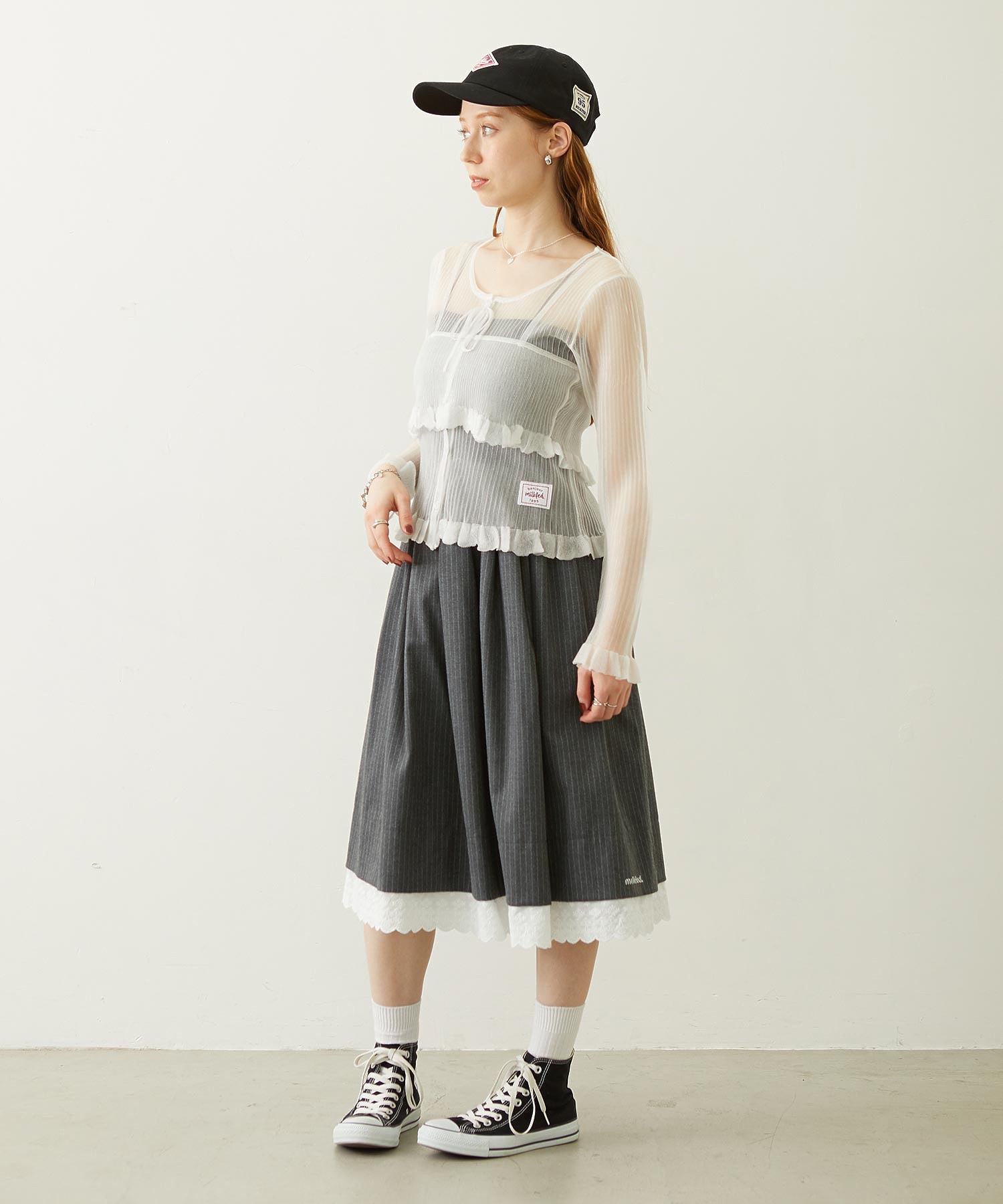 2-PIECE SHEER CARDIGAN