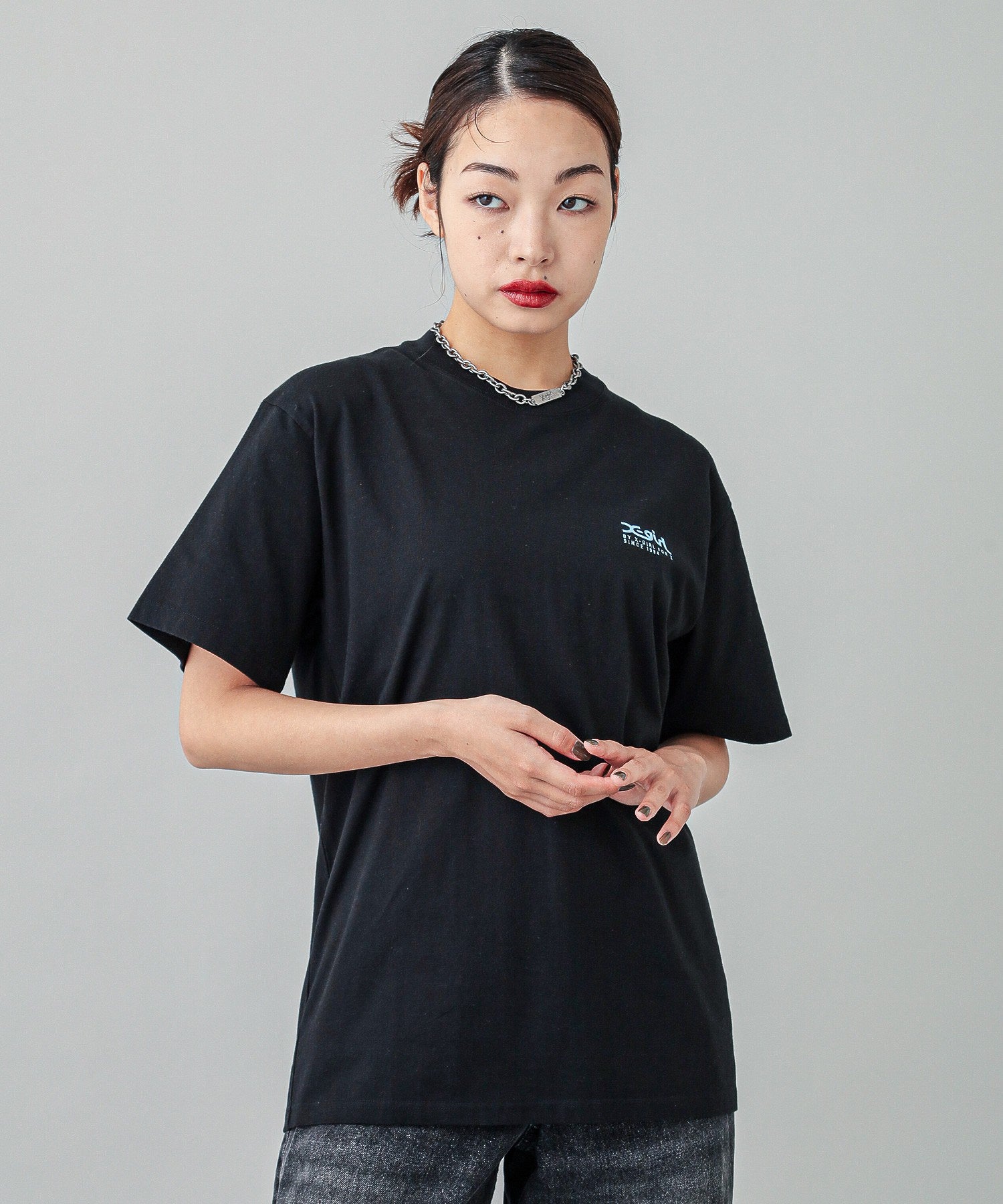 X-girl VARIOUS LOGOS S/S TEE