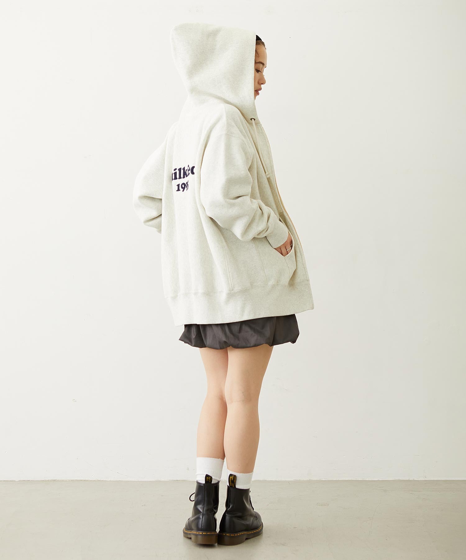 MILKFED.×CHAMPION SWEAT ZIP HOODIE