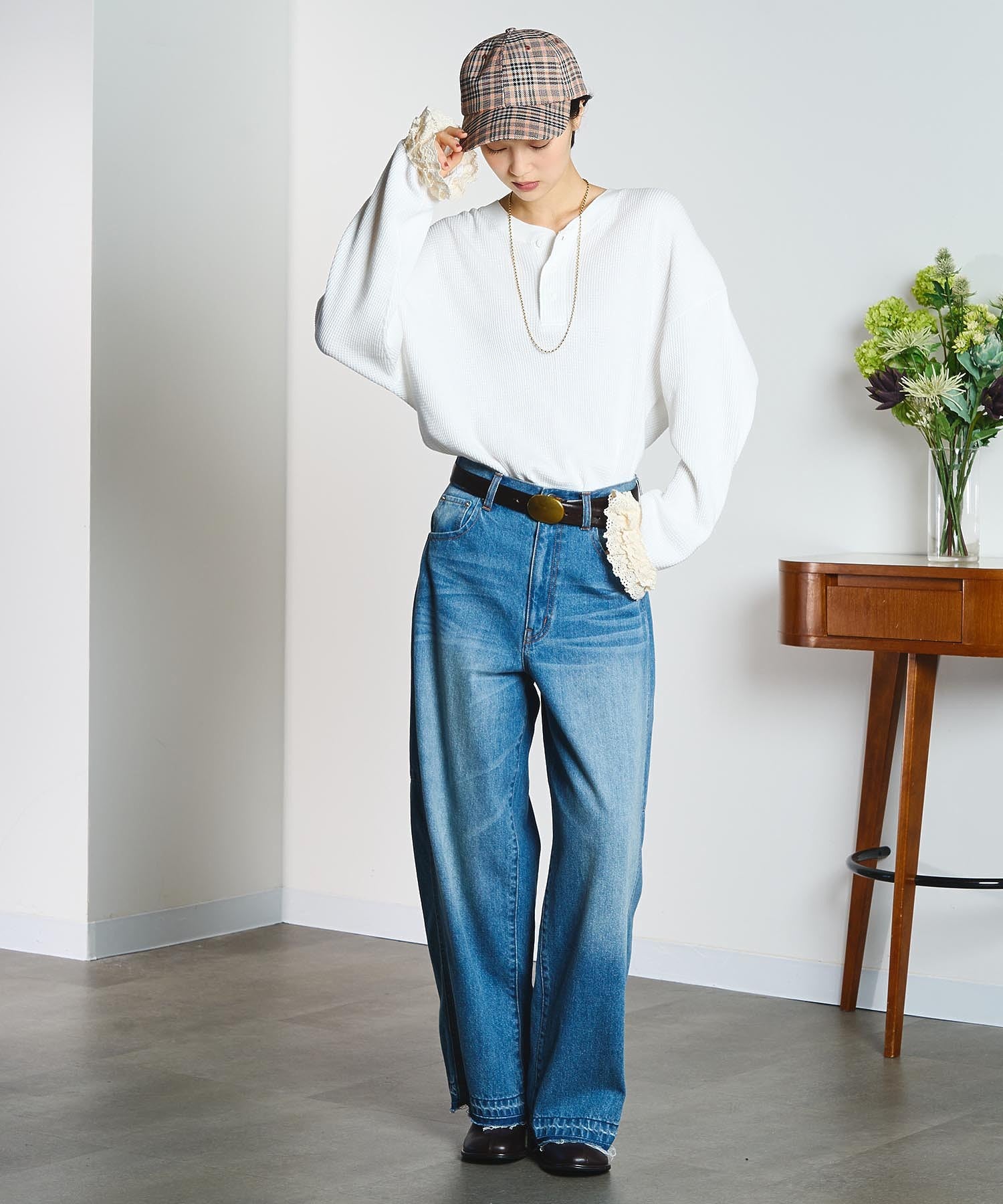 model:166cm 着用サイズ:ONE SIZE