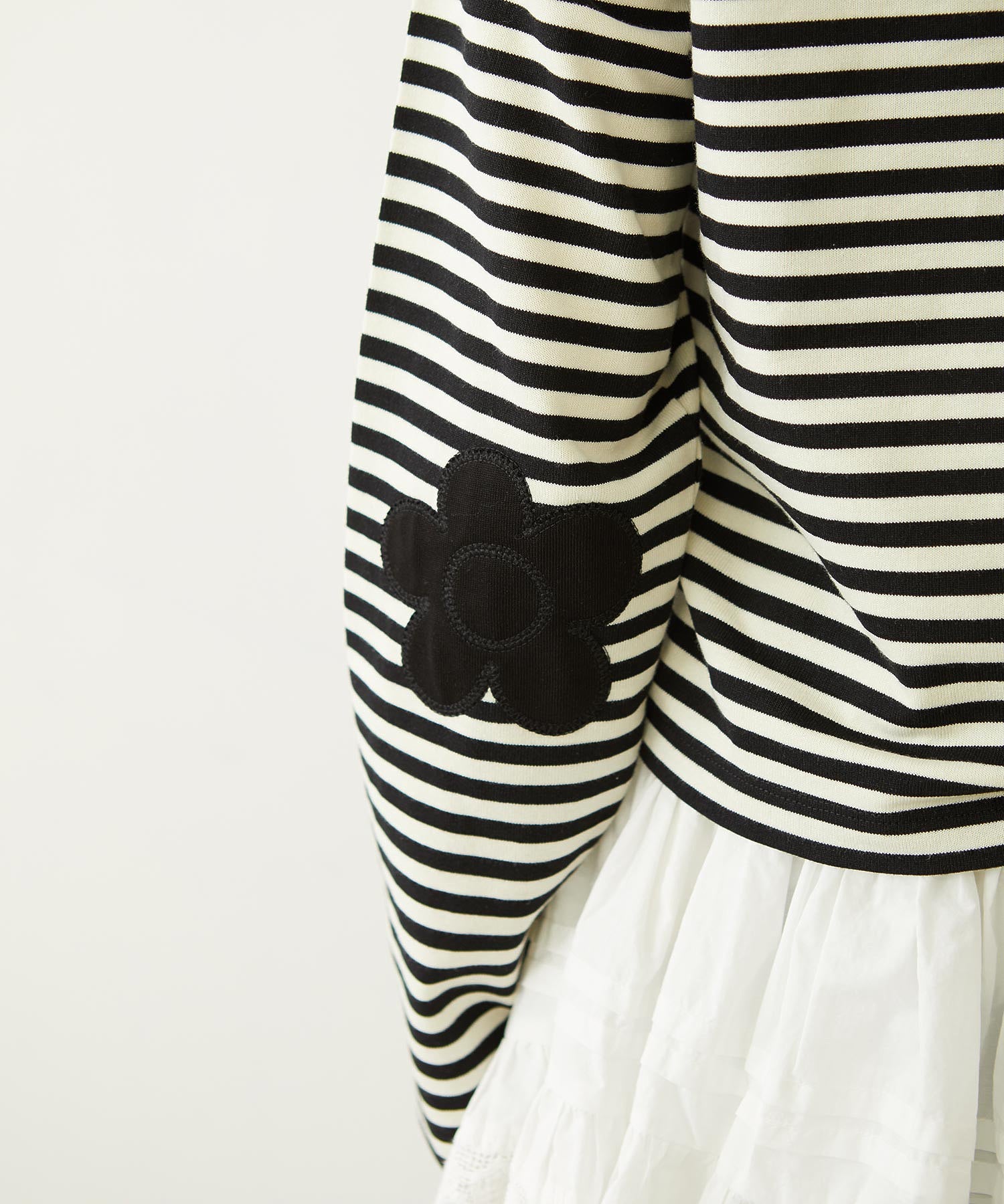 FLOWER ELBOW CARDIGAN