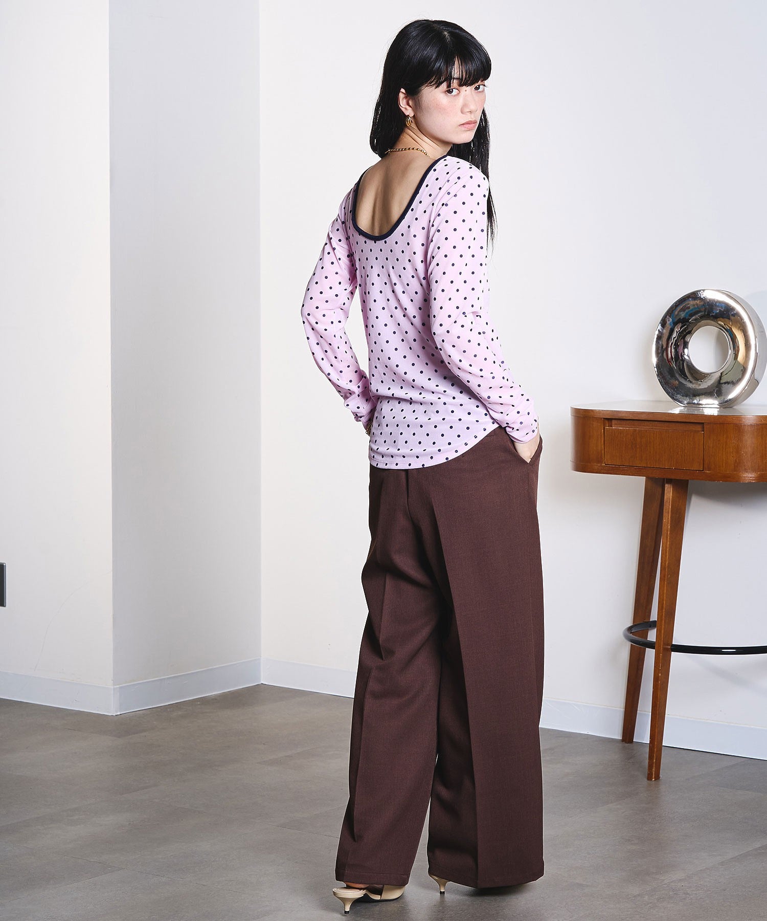 model:163cm 着用サイズ:ONE SIZE
