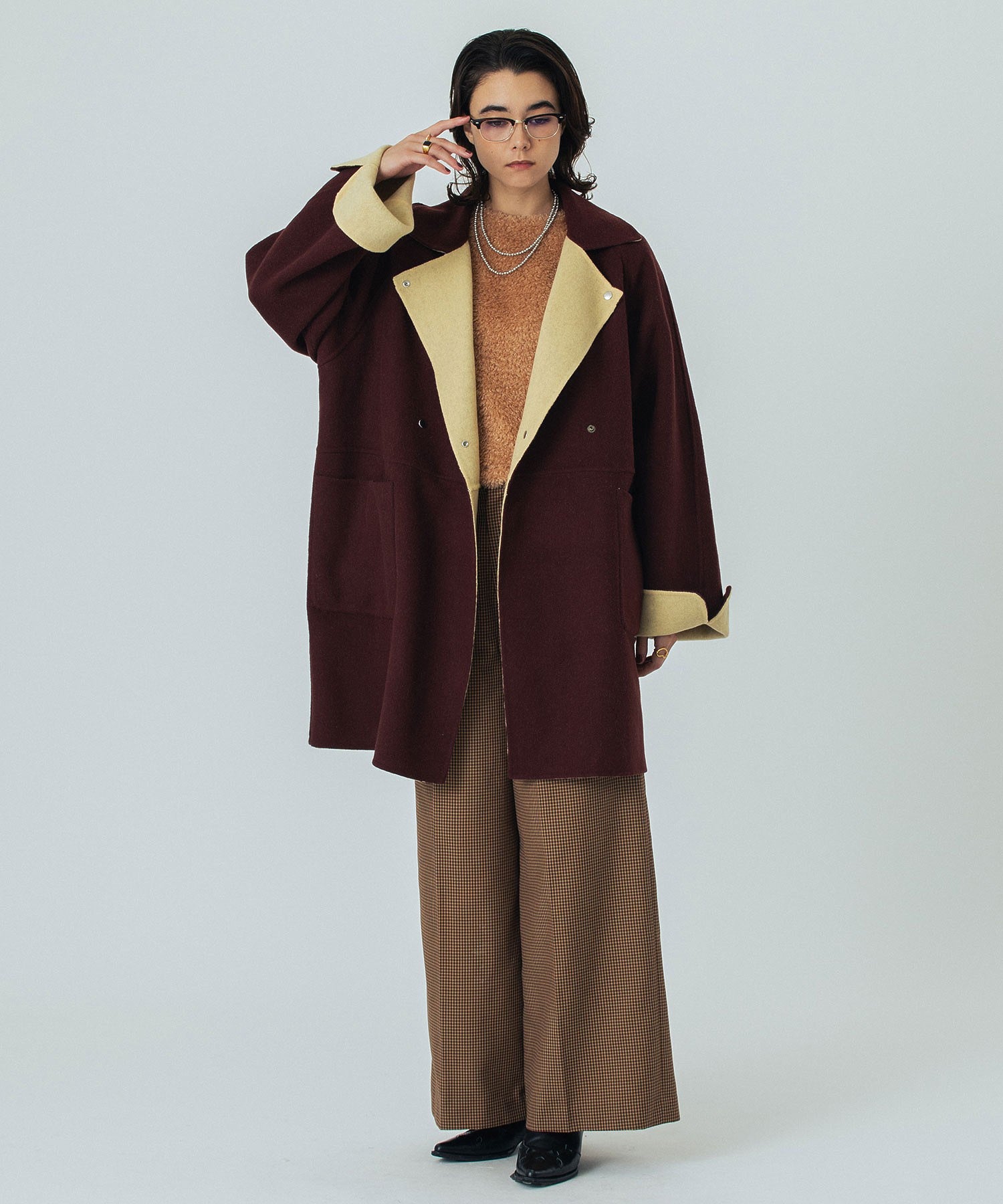 model:172cm 着用サイズ:ONE SIZE