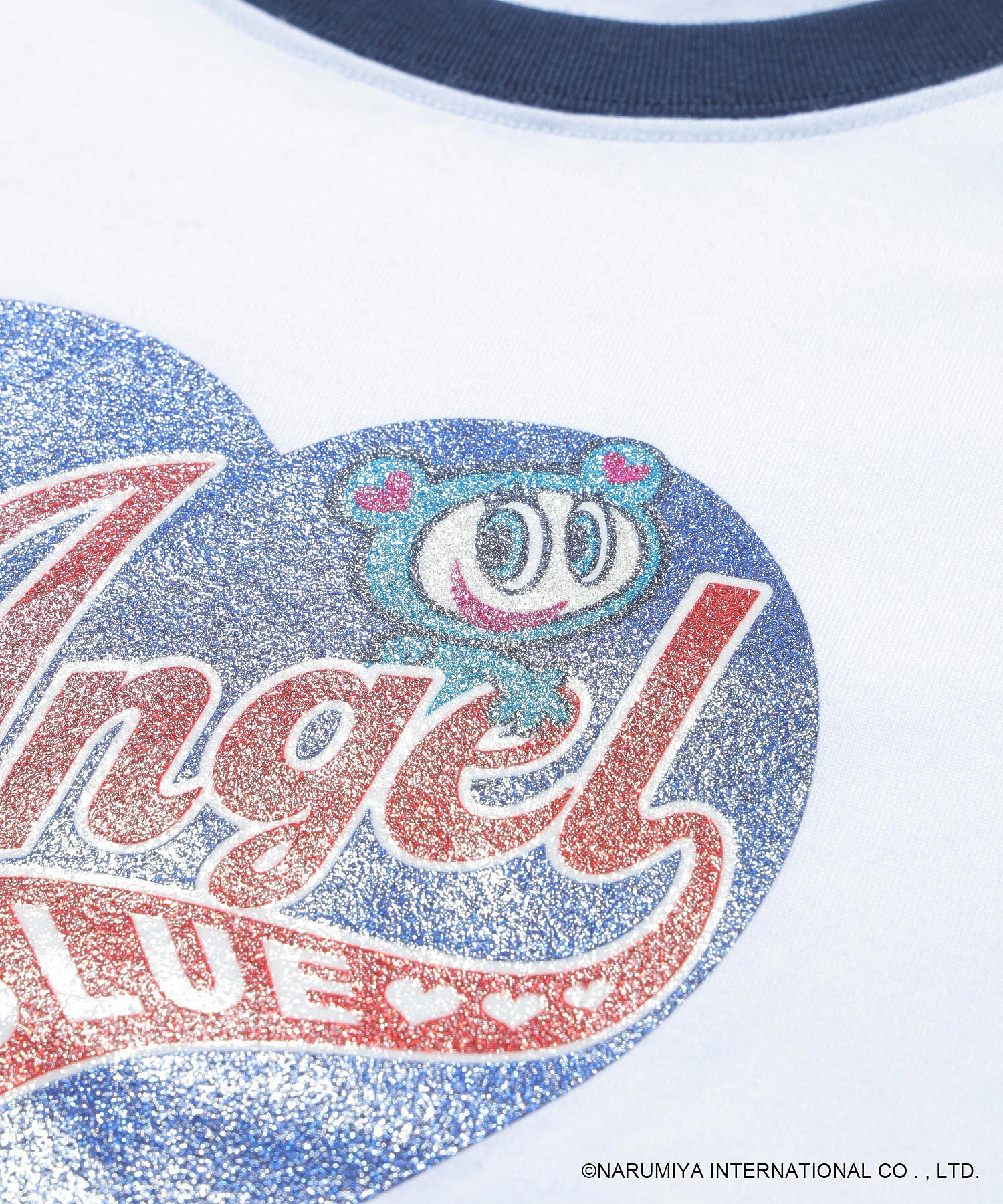 MILKFED. × ANGEL BLUE COMPACT B/B TEE