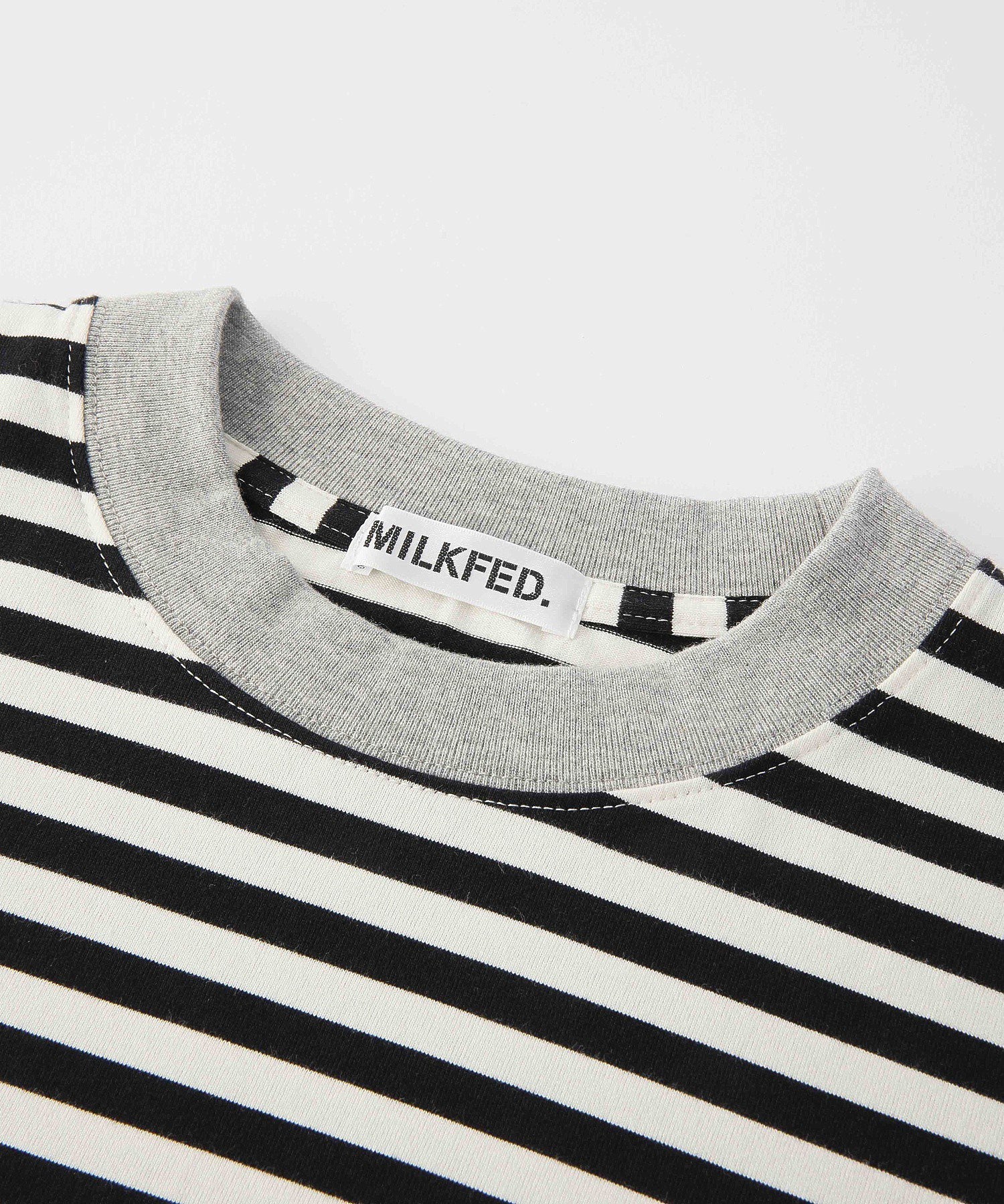 BAR LOGO STRIPED TOP