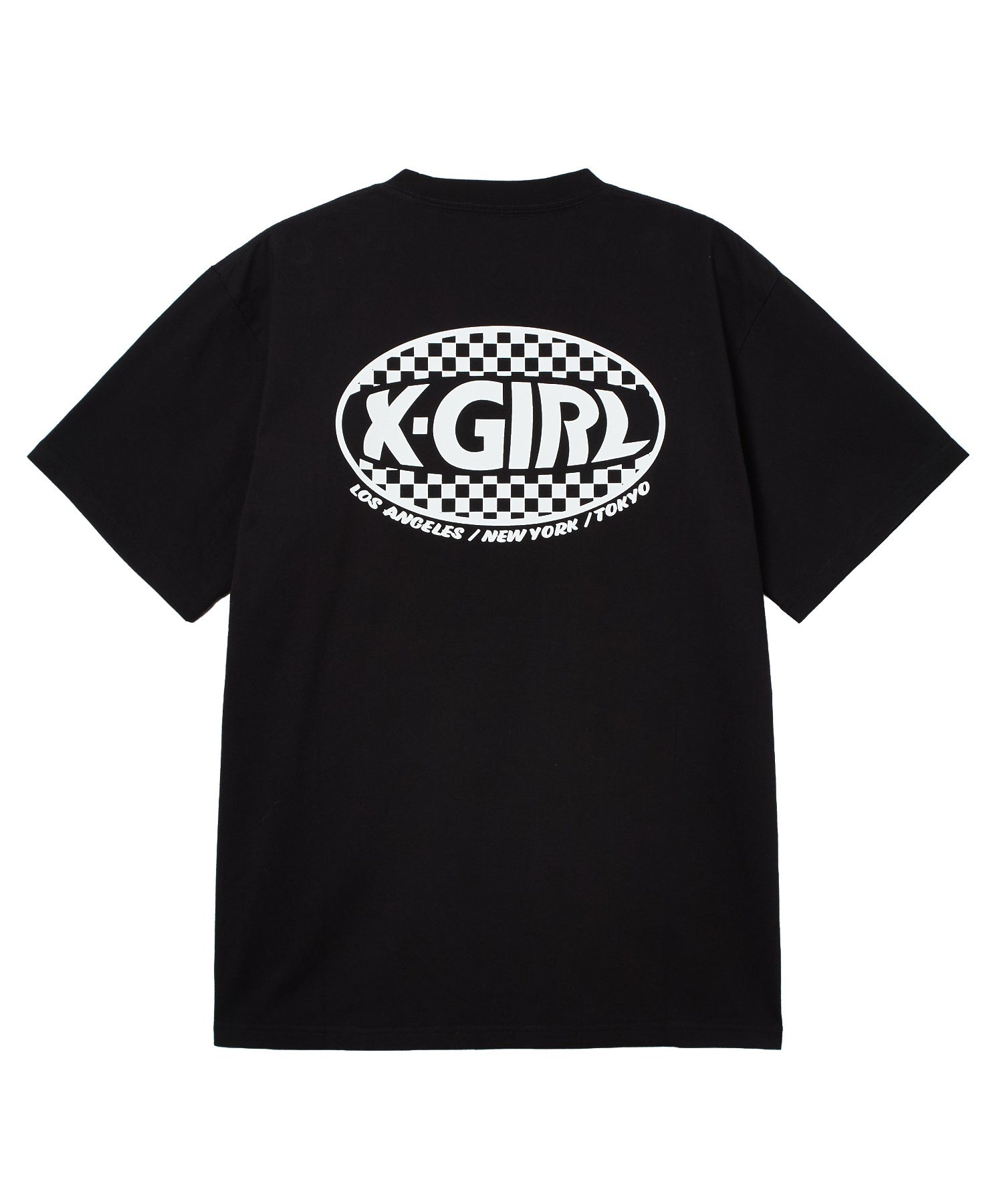 CHECKER OVAL LOGO POCKET S/S TEE