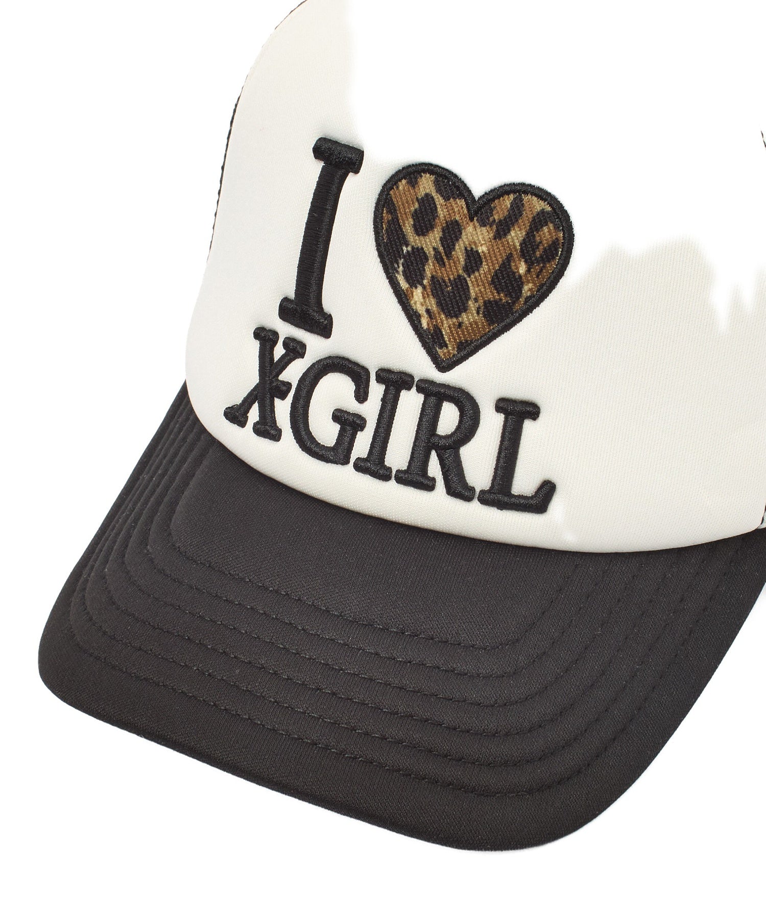 I LOVE X-GIRL TRUCKER CAP