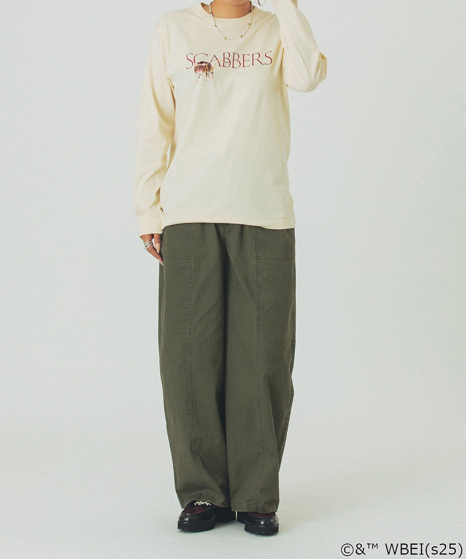 model:168cm 着用サイズ:M