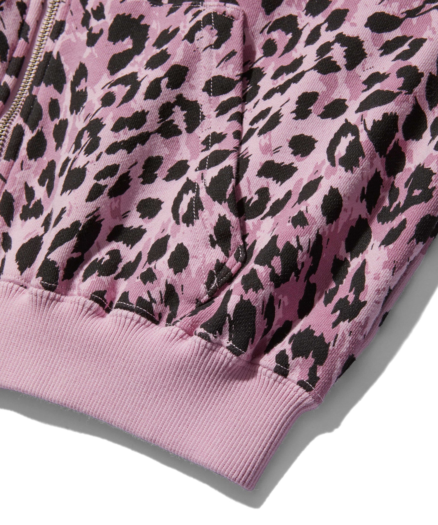 ALL OVER PRINT COMPACT ZIP UP SWEAT HOODIE
