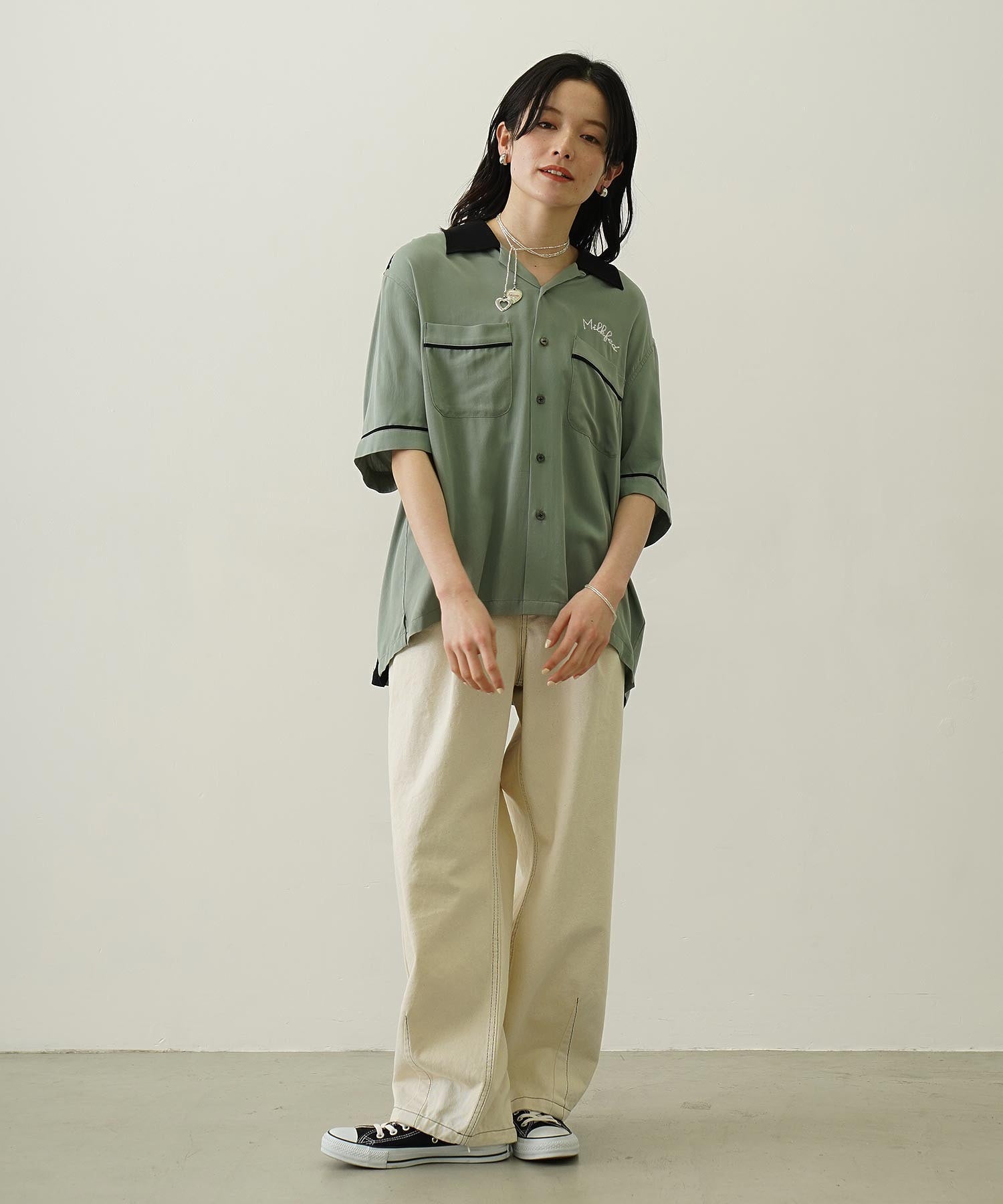 CHERRIES BOWLING SHIRTS