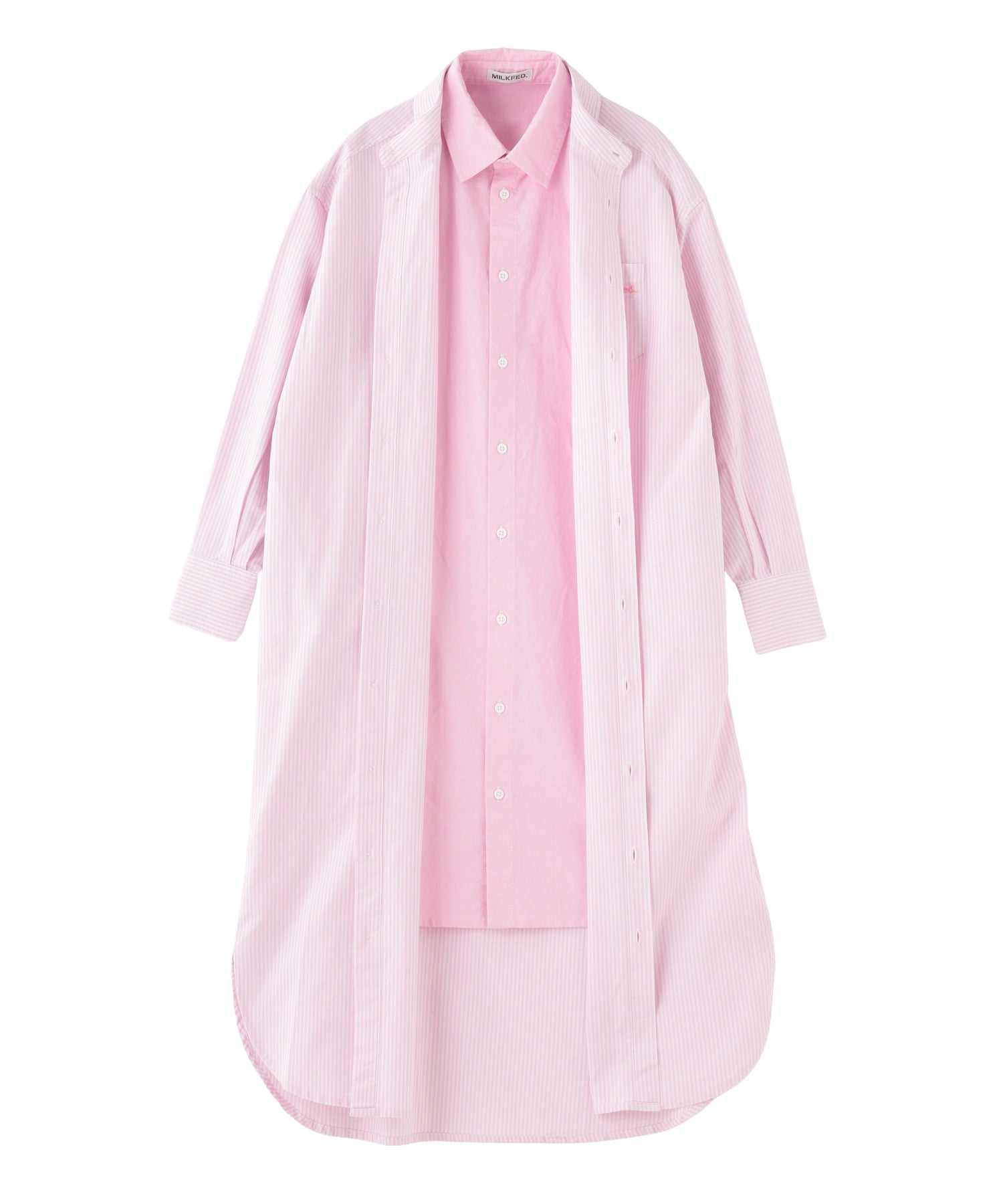 LAYERED SHIRTS DRESS