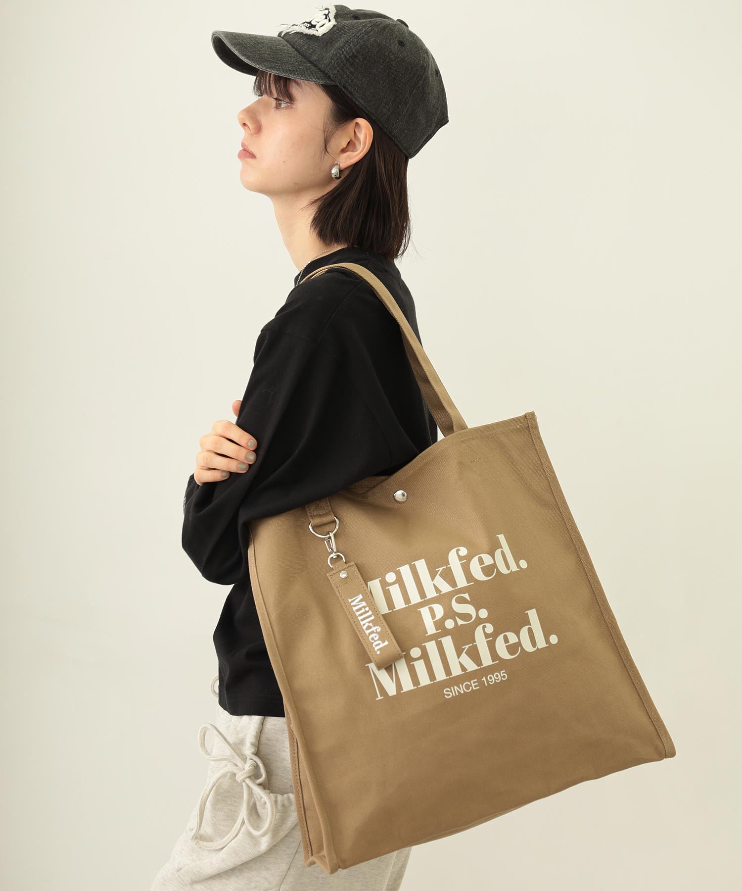 DIDONE LOGO BIG TOTE MILKFED.