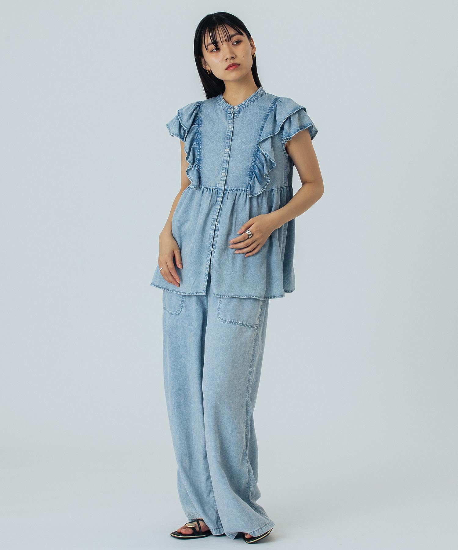 LIGHT OZ DENIM PANTS