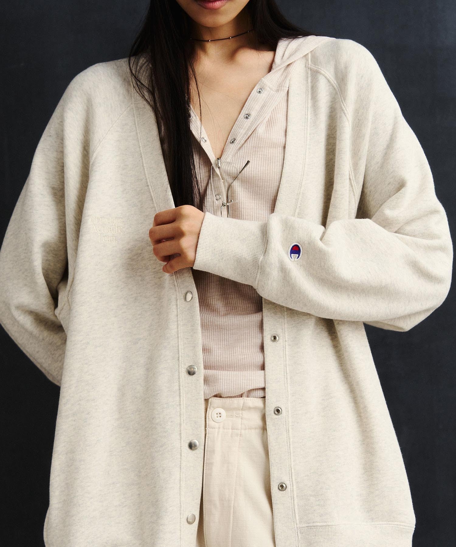 Champion別注/SWEAT CARDIGAN