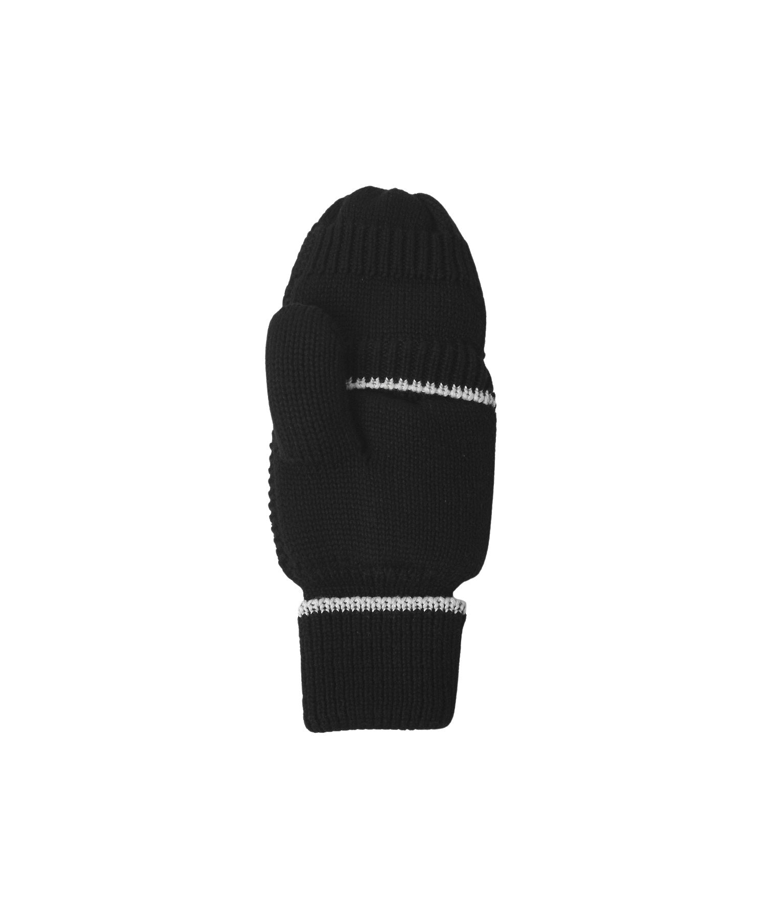 HEART CABLE MITTENS
