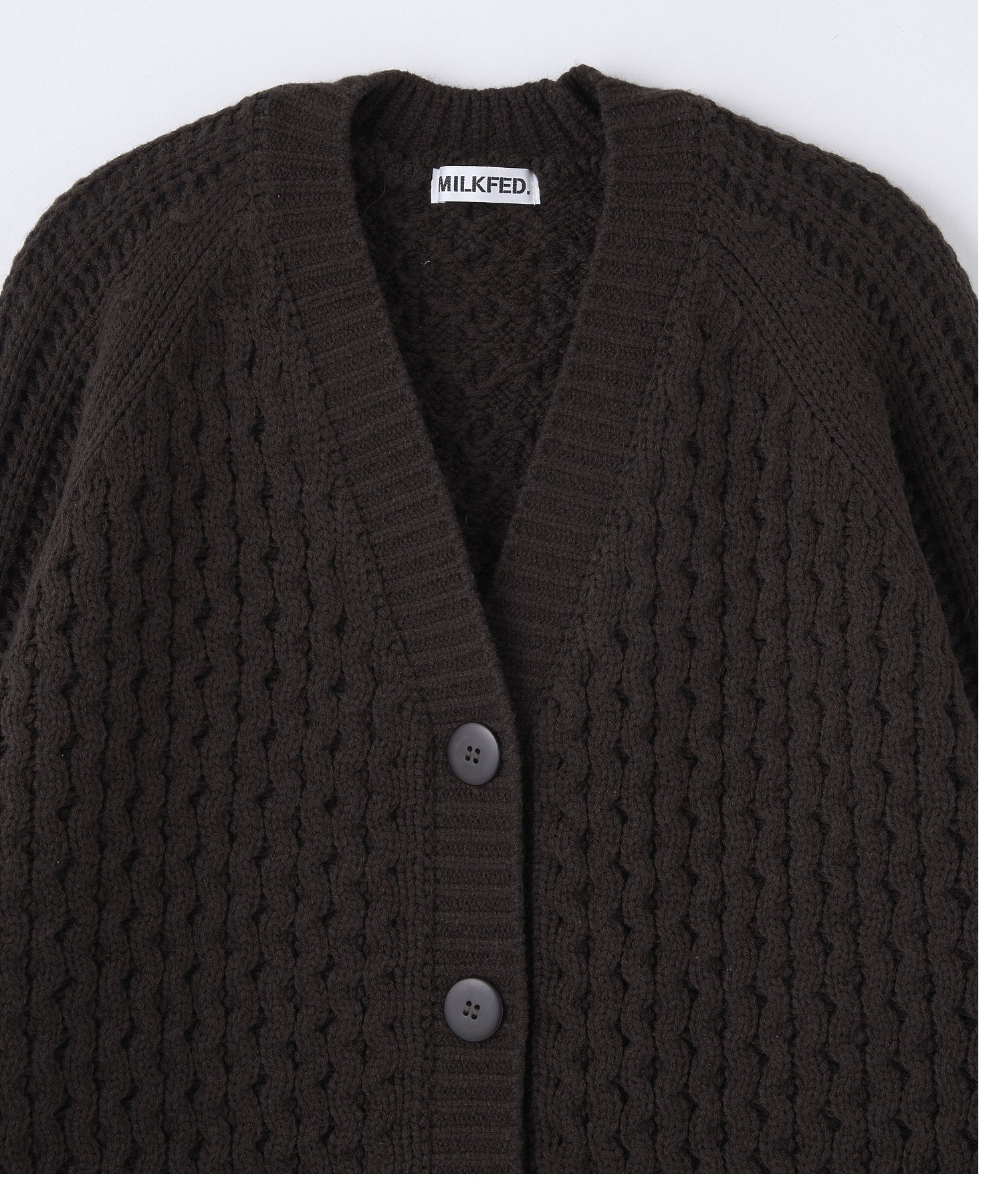 CABLE KNIT CARDIGAN