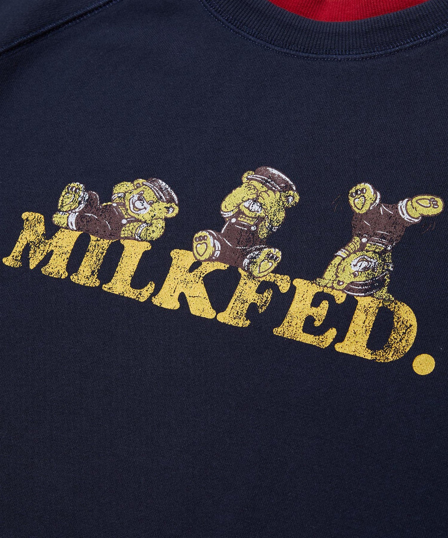 M.FEDDY DOUBLE COLLAR SWEAT TOP