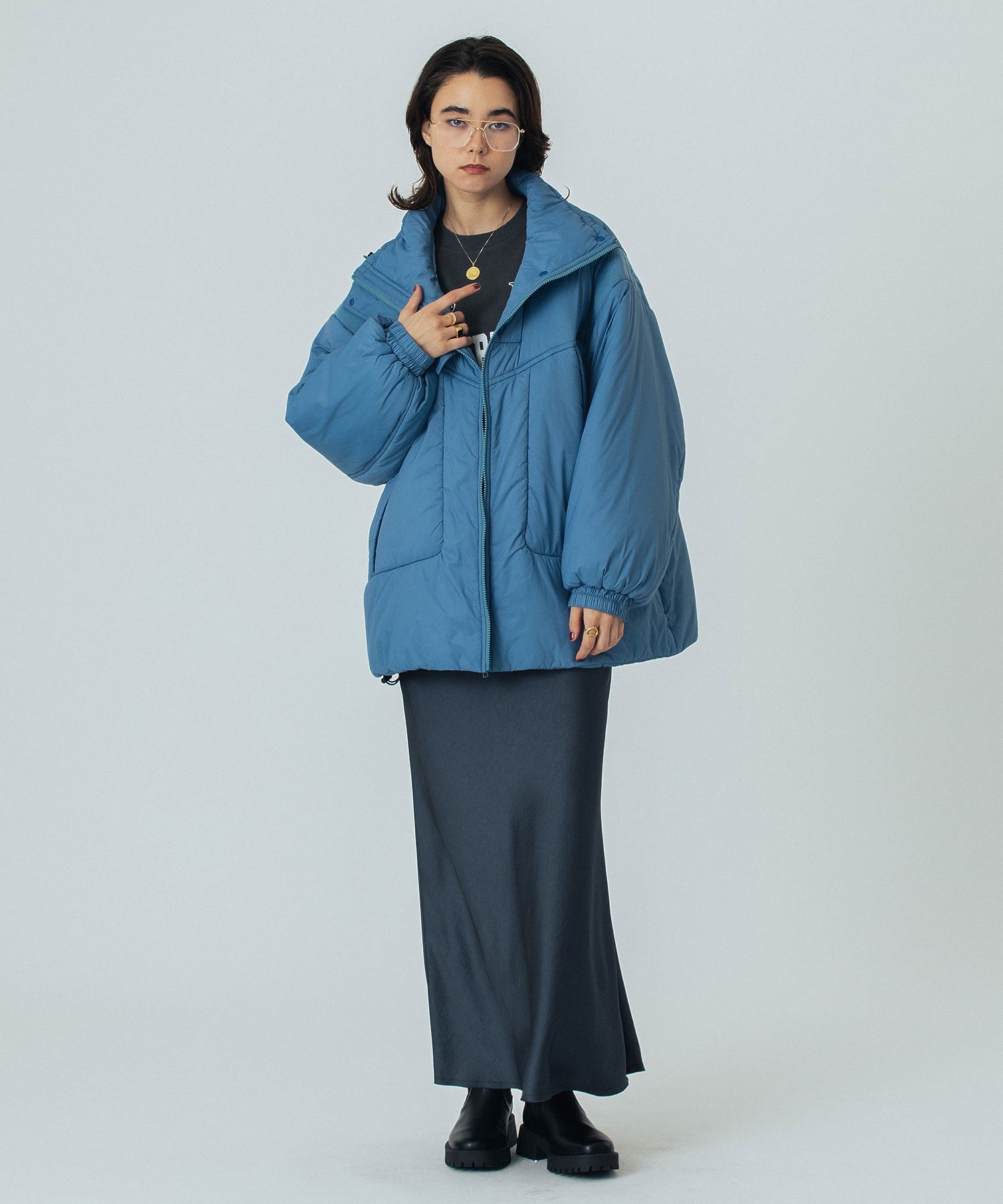 model:172cm 着用サイズ:S