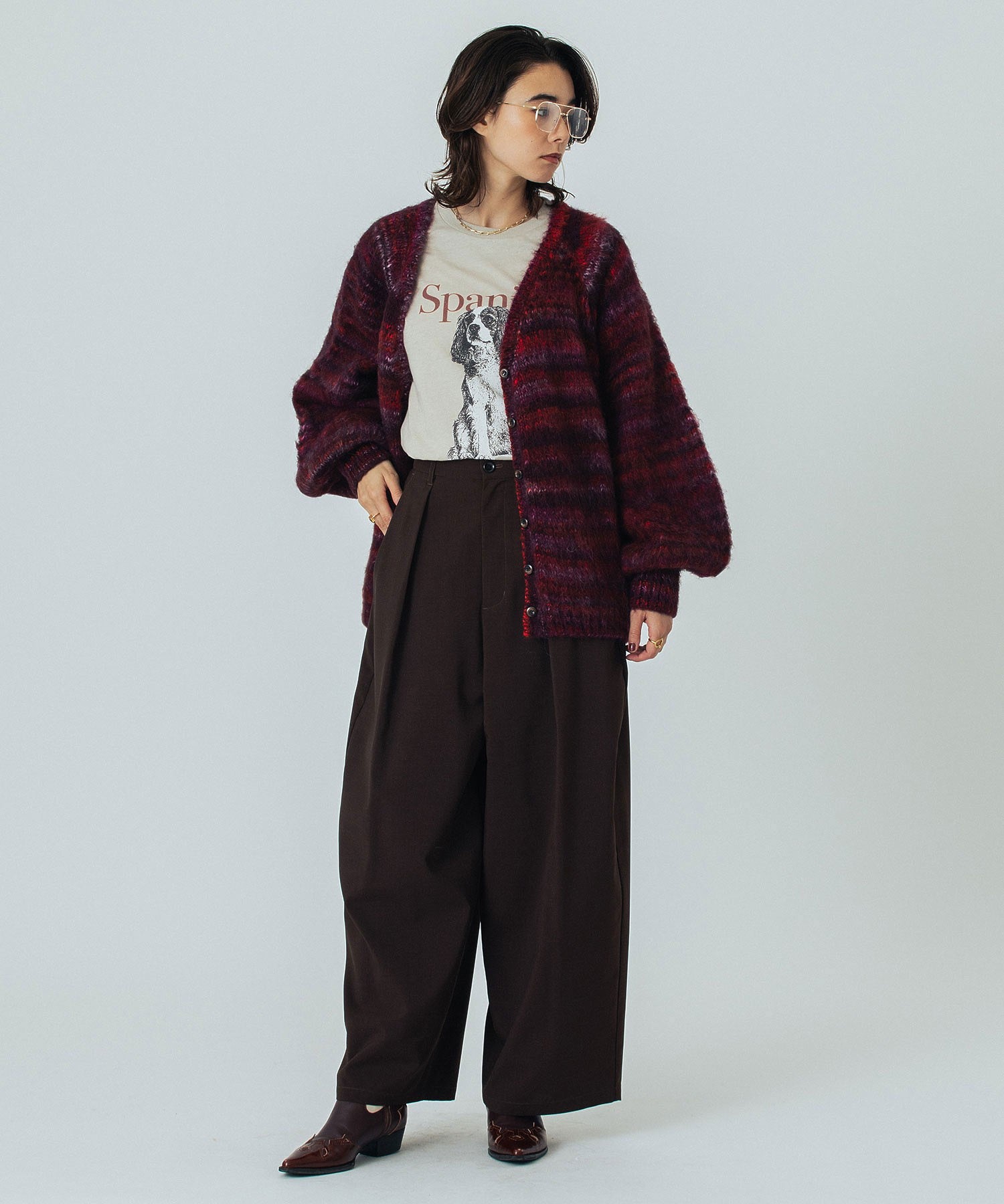 model:172cm 着用サイズ:M