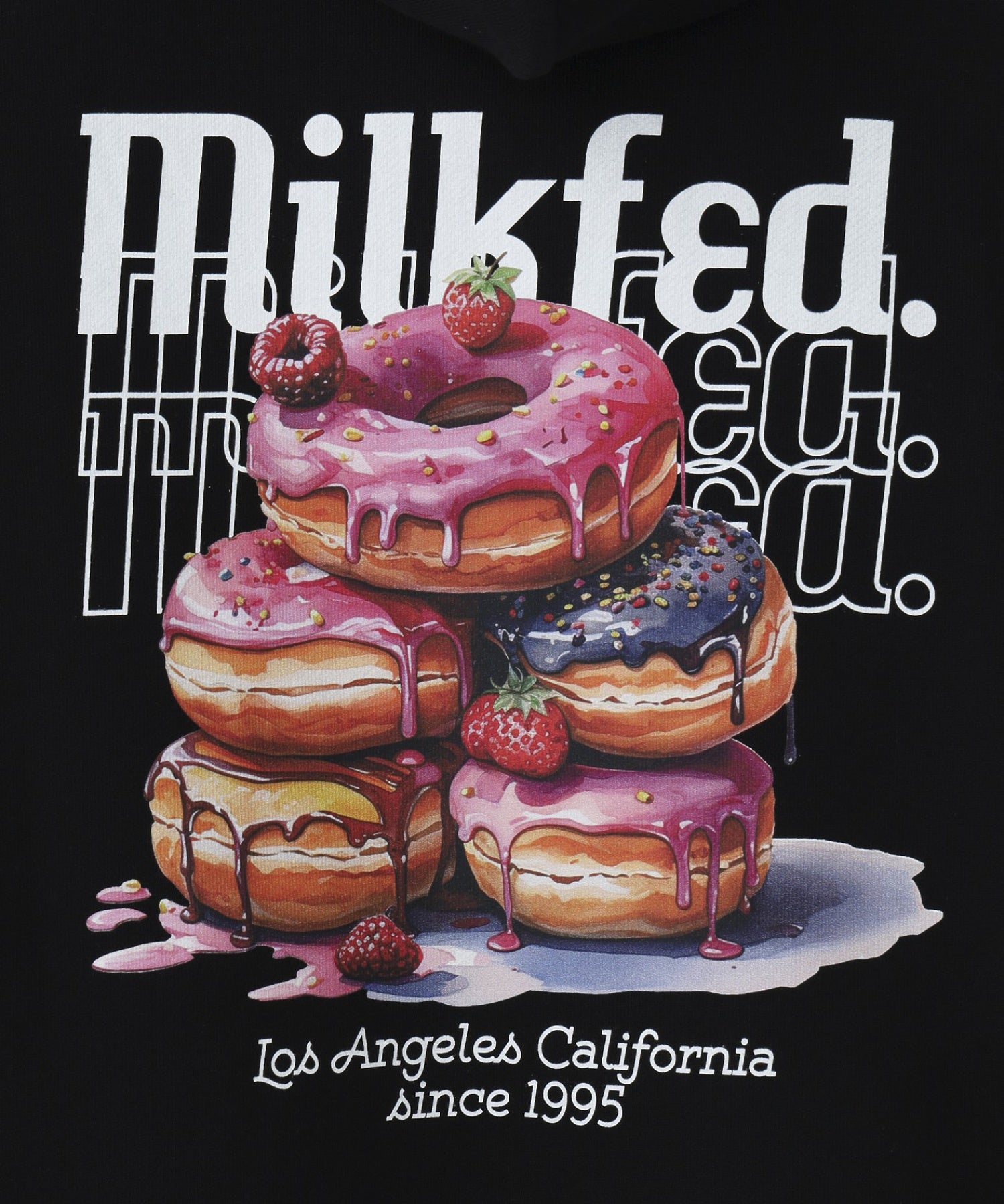 DONUTS LOGO SWEAT HOODIE