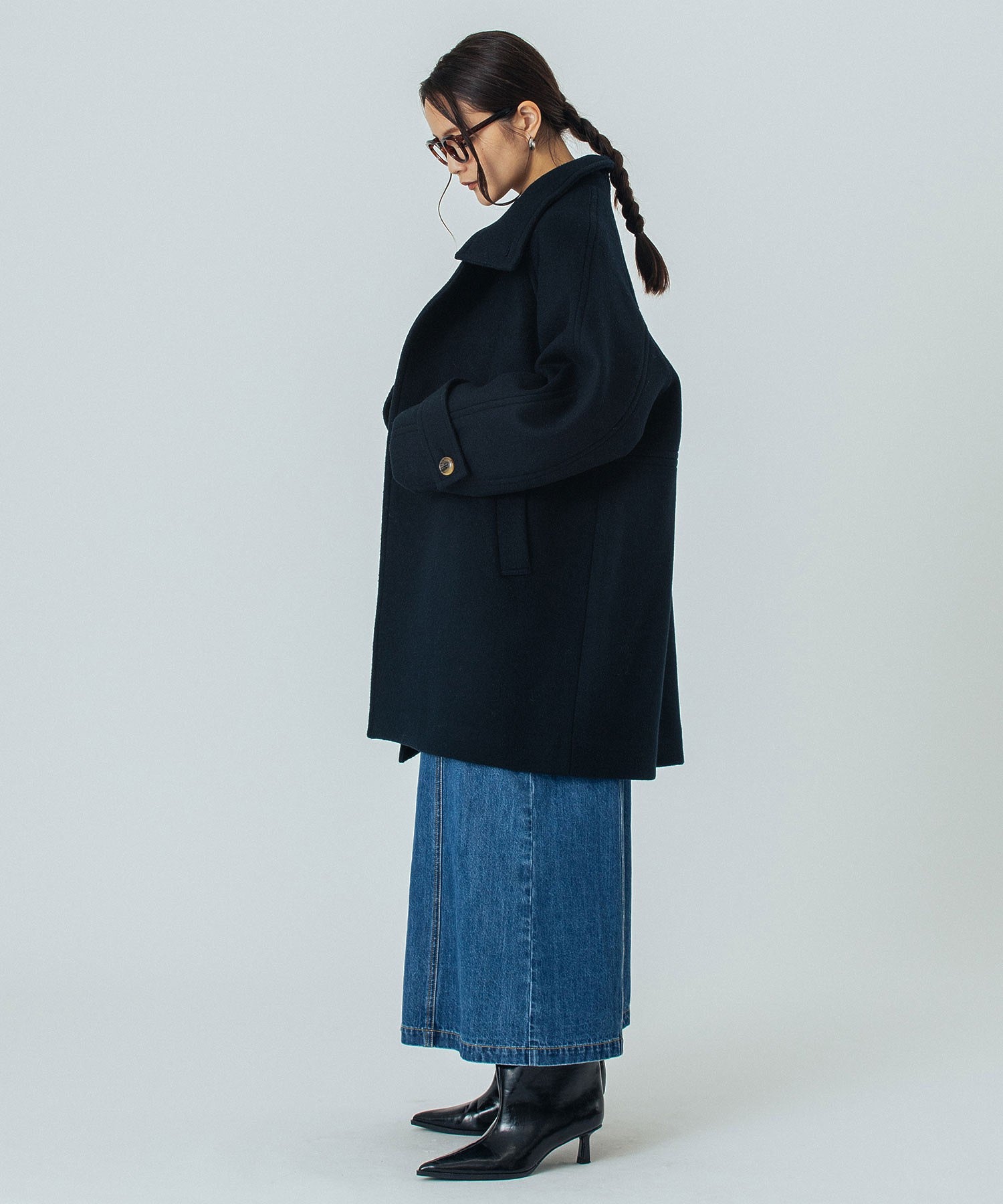 model:160cm 着用サイズ:S