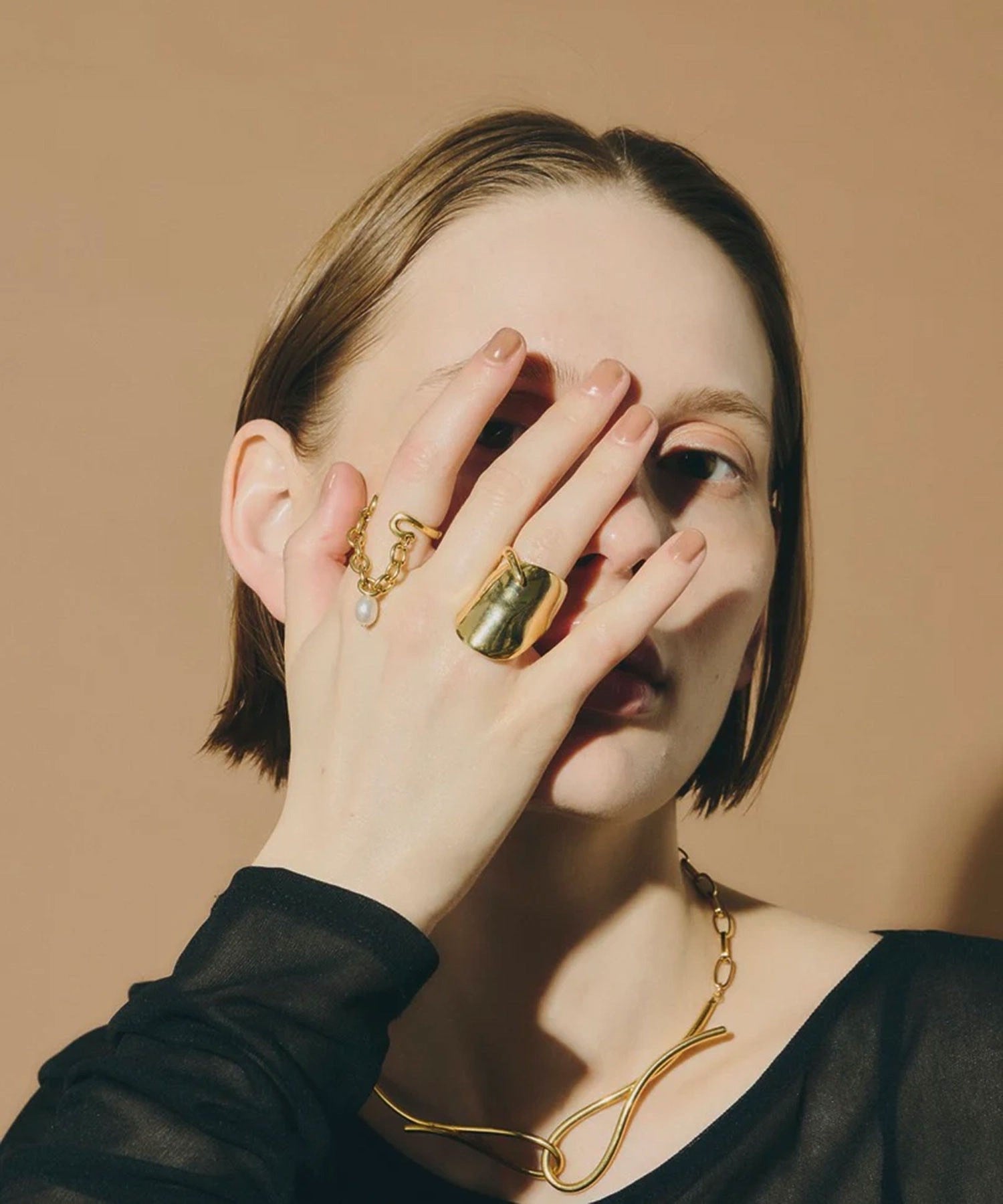 loni/BENJAMIN ASYMMETRY RING