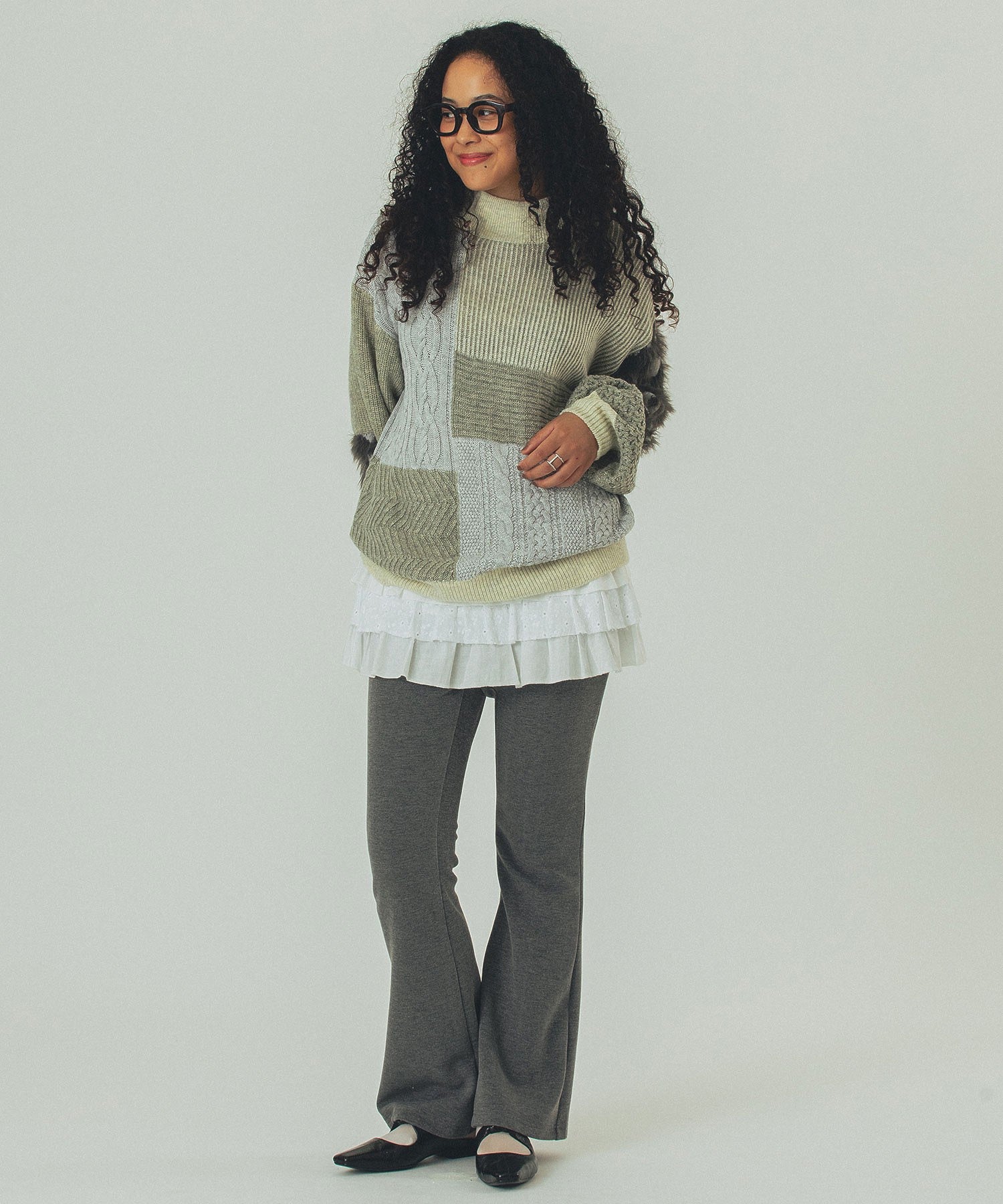 model:168cm 着用サイズ:ONE SIZE